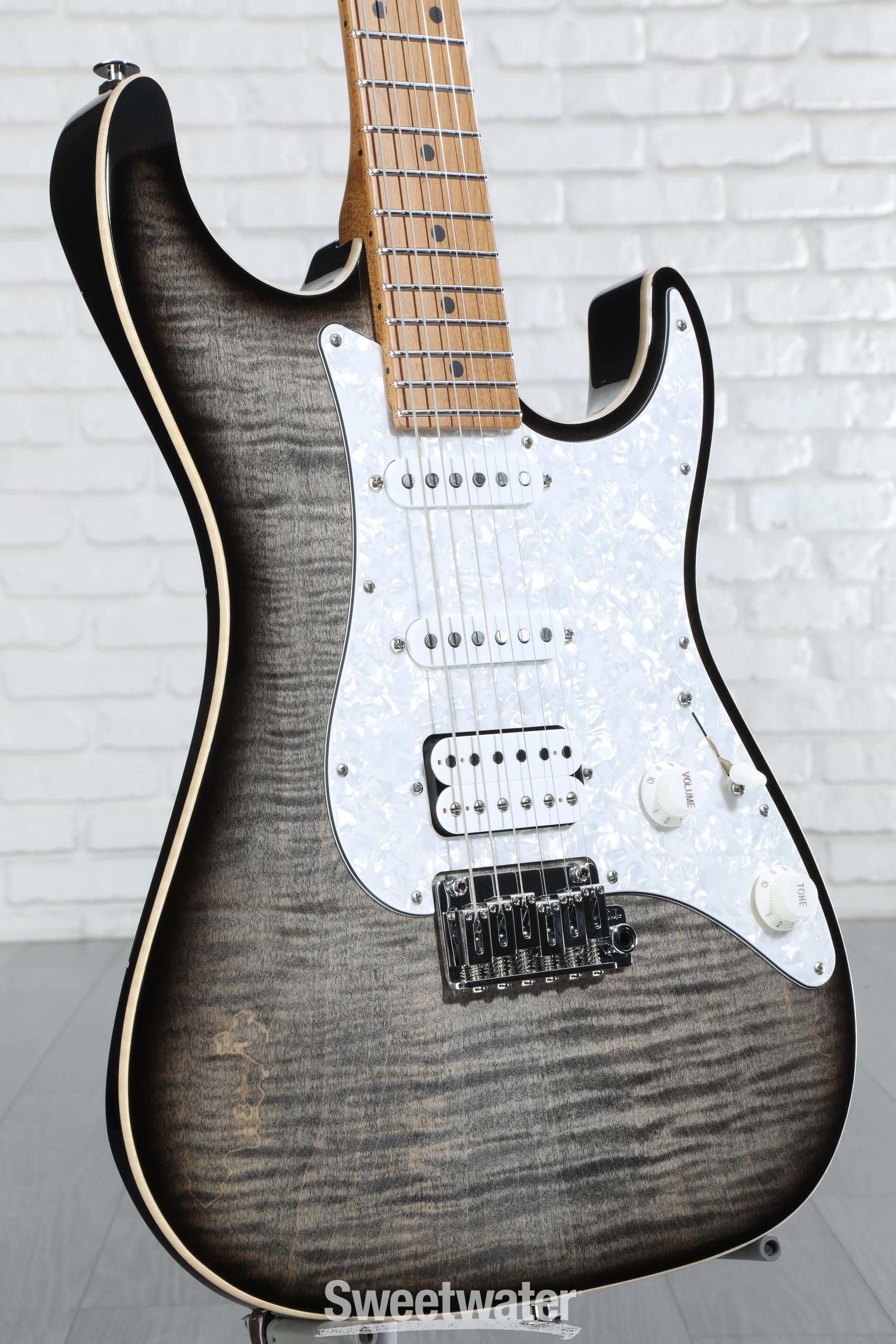 Suhr Standard Plus Electric Guitar - Trans Charcoal Burst Suhr Standard Plus Electric Guitar - Trans Charcoal Burst