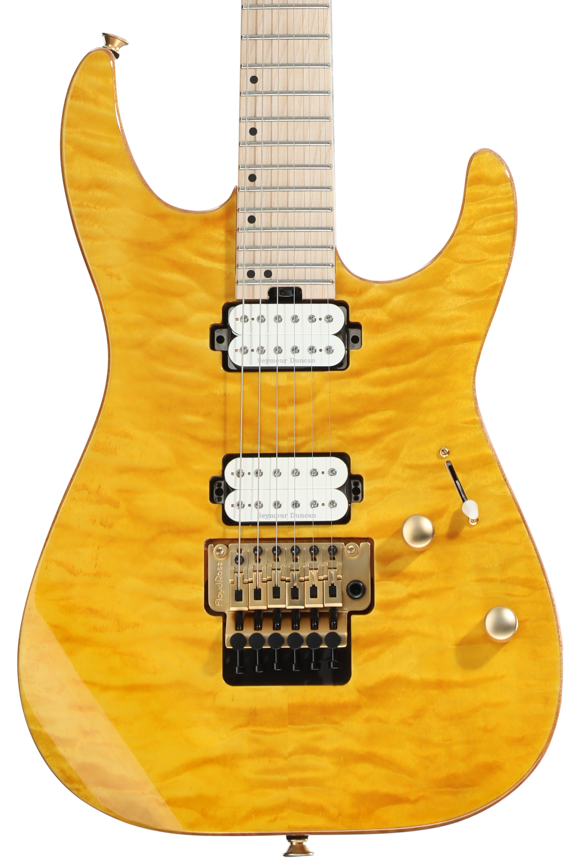 Charvel Pro-Mod DK24 HH FR - Dark Amber | Sweetwater