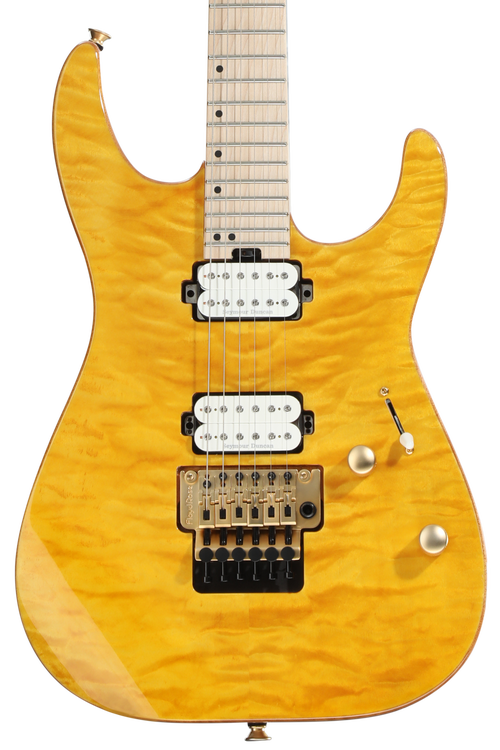 Charvel Pro-Mod DK24 HH FR - Dark Amber | Sweetwater
