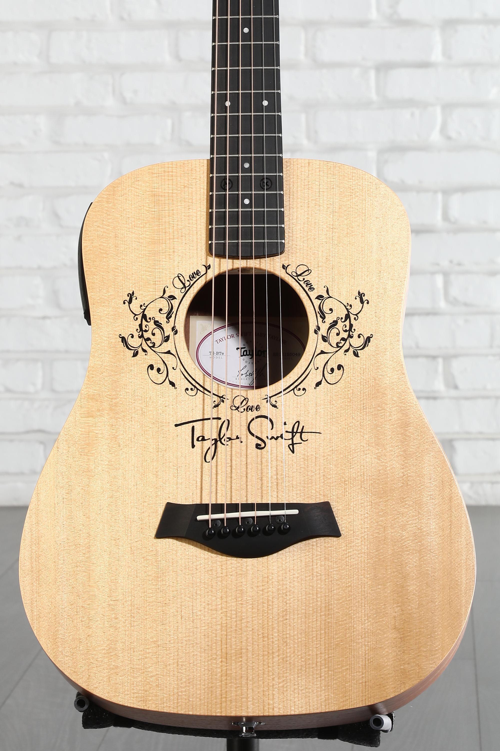 Taylor TSBTe Taylor Swift Acoustic-Electric Guitar - Natural Sitka