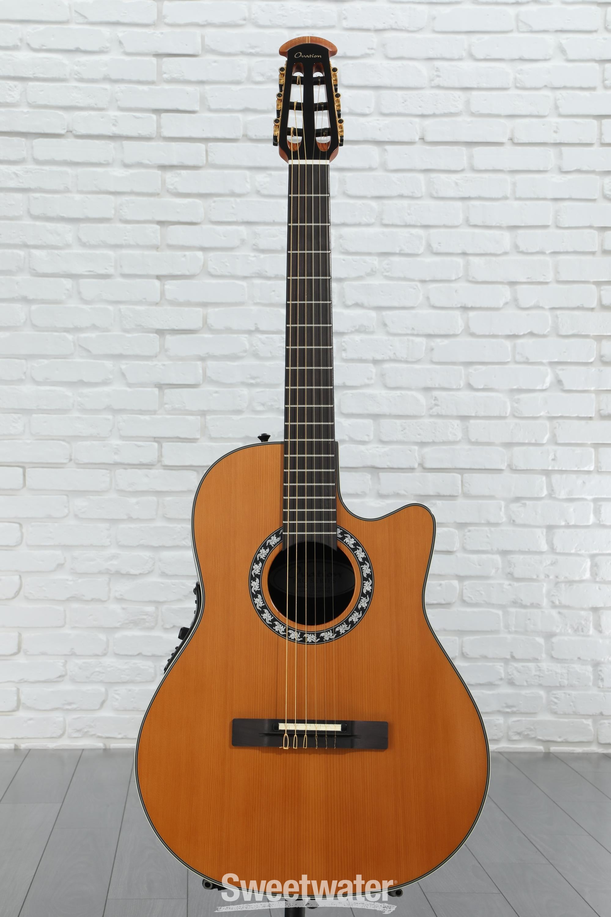 Ovation Timeless Classic Nylon Acoustic-Electric Guitar Ovation Timeless Classic Nylon Acoustic-Electric Guitar