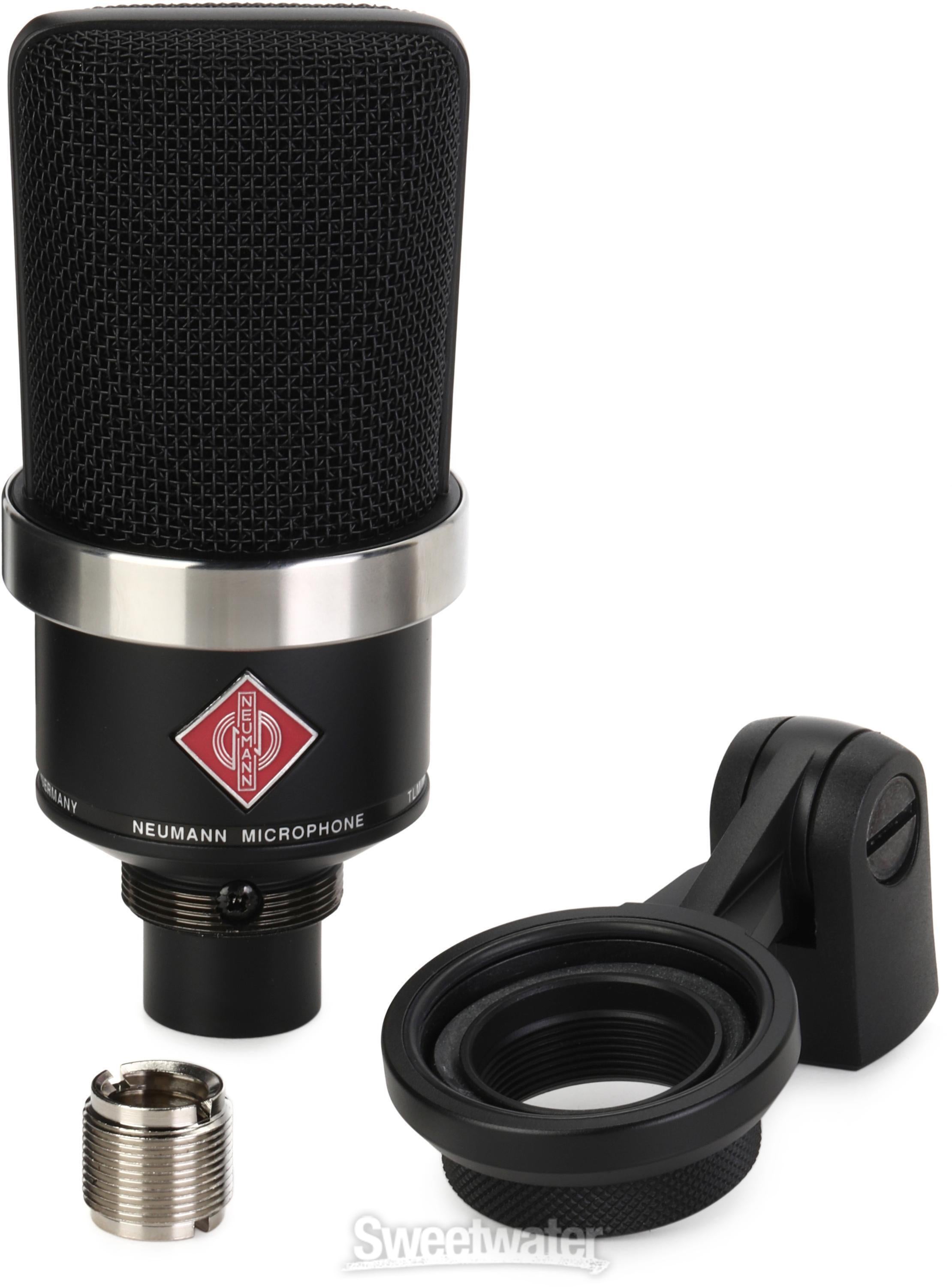 Neumann TLM 102 Large-diaphragm Condenser Microphone - Matte Black