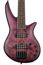 Photo of Jackson X Series Spectra Bass SBXP V - Transparent Purple Burst