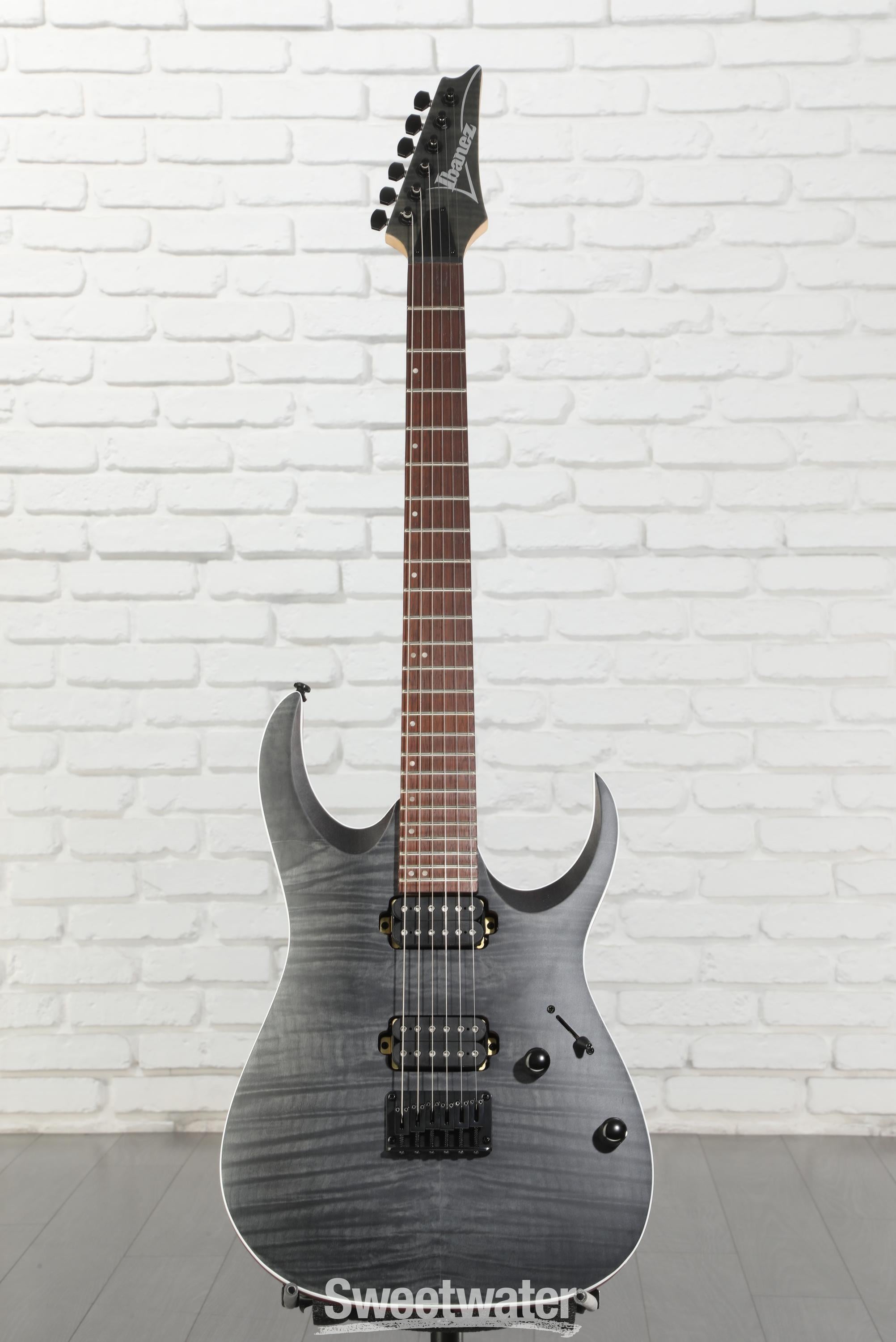 Ibanez Standard RGA42FM - Transparent Gray Flat Reviews | Sweetwater