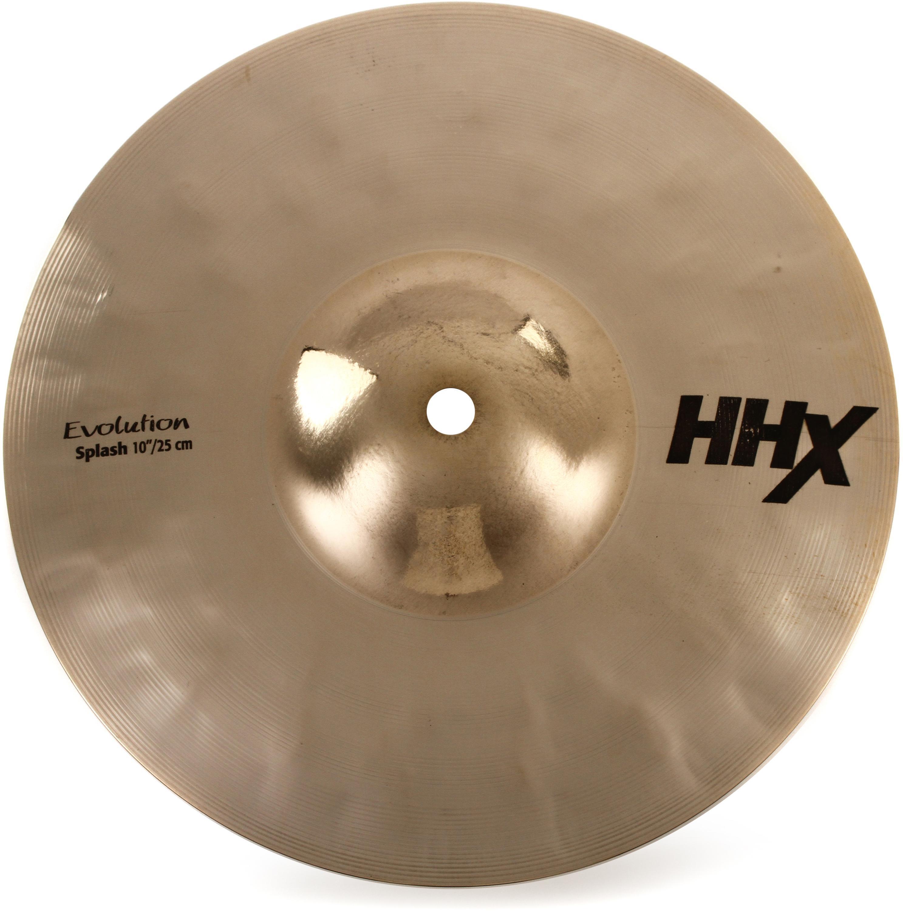 Sabian 10 inch HHX Evolution Splash Cymbal - Brilliant Finish 