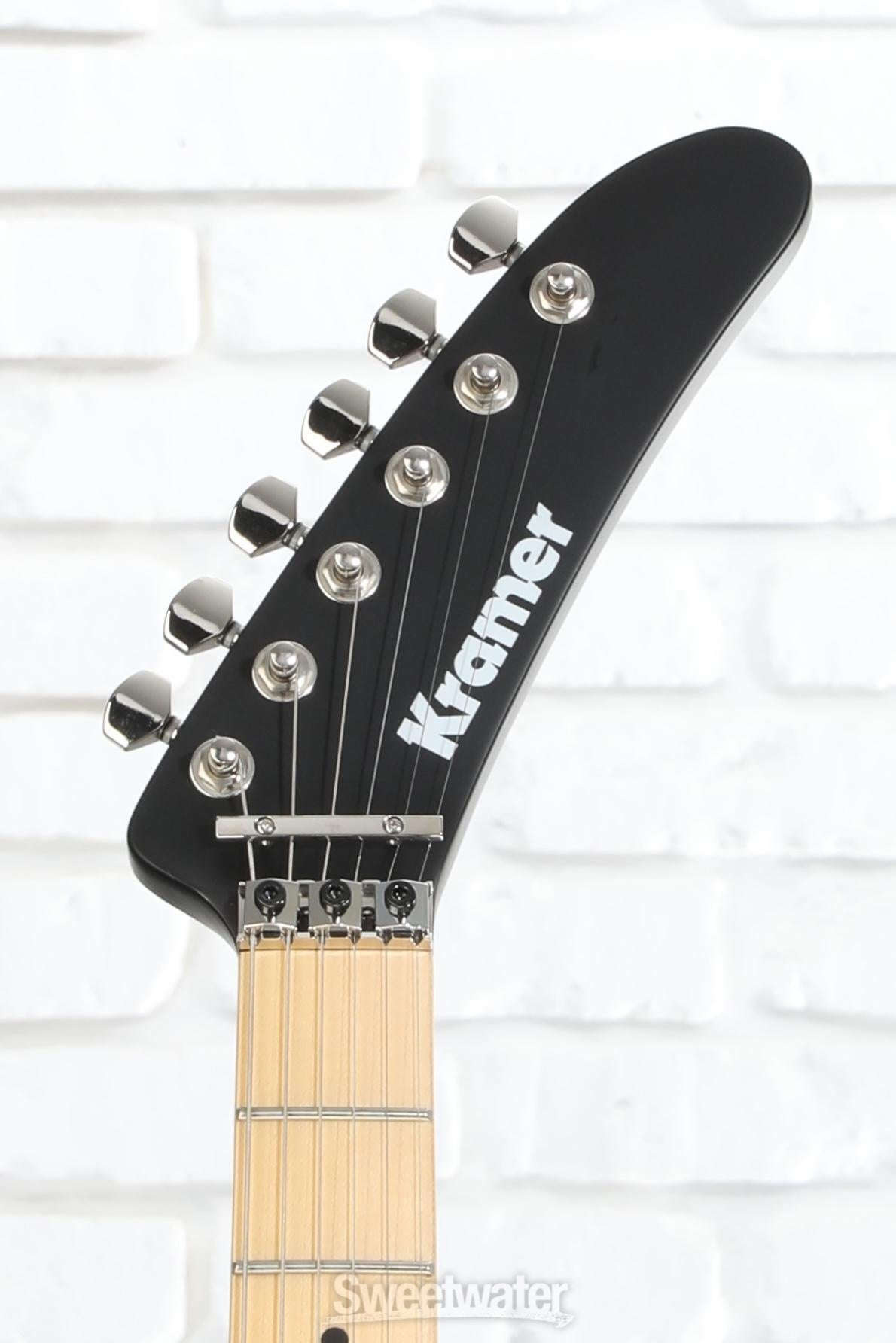 Kramer The 84 Electric Guitar - Intruder Black Satin | Sweetwater