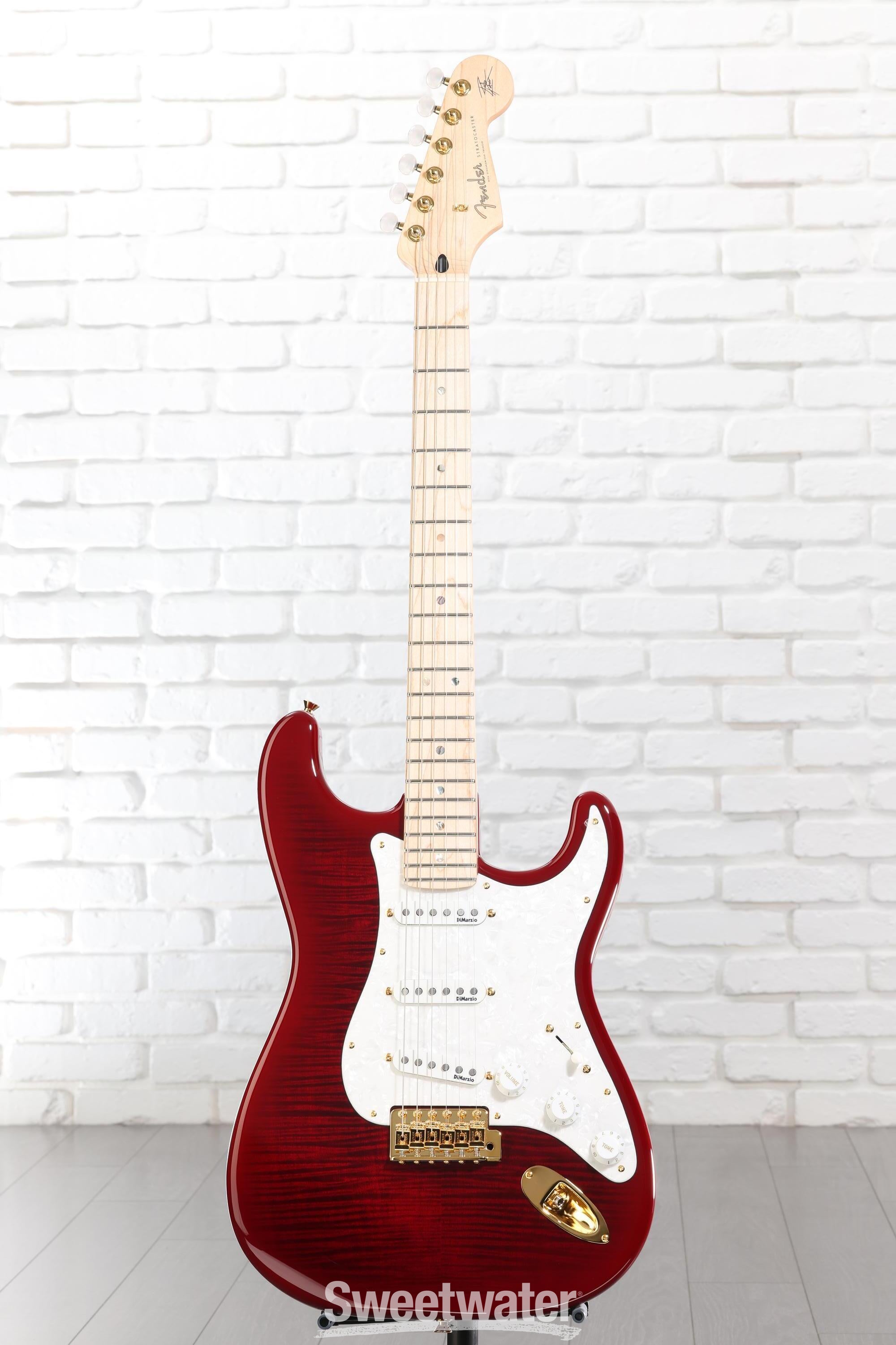 Fender Richie Kotzen Stratocaster Electric Guitar - Transparent