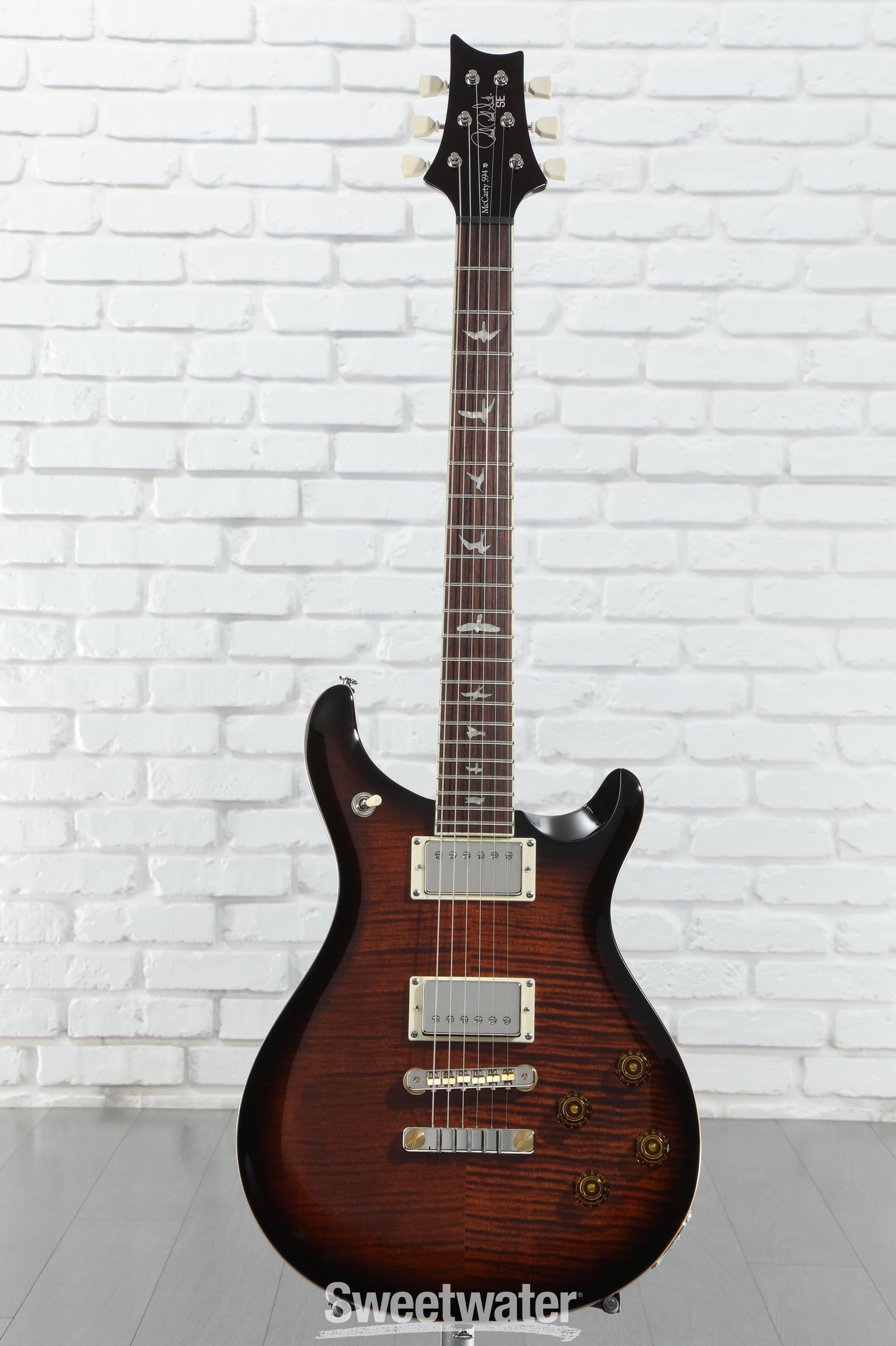 PRS SE McCarty 594 Electric Guitar - Black Gold Burst