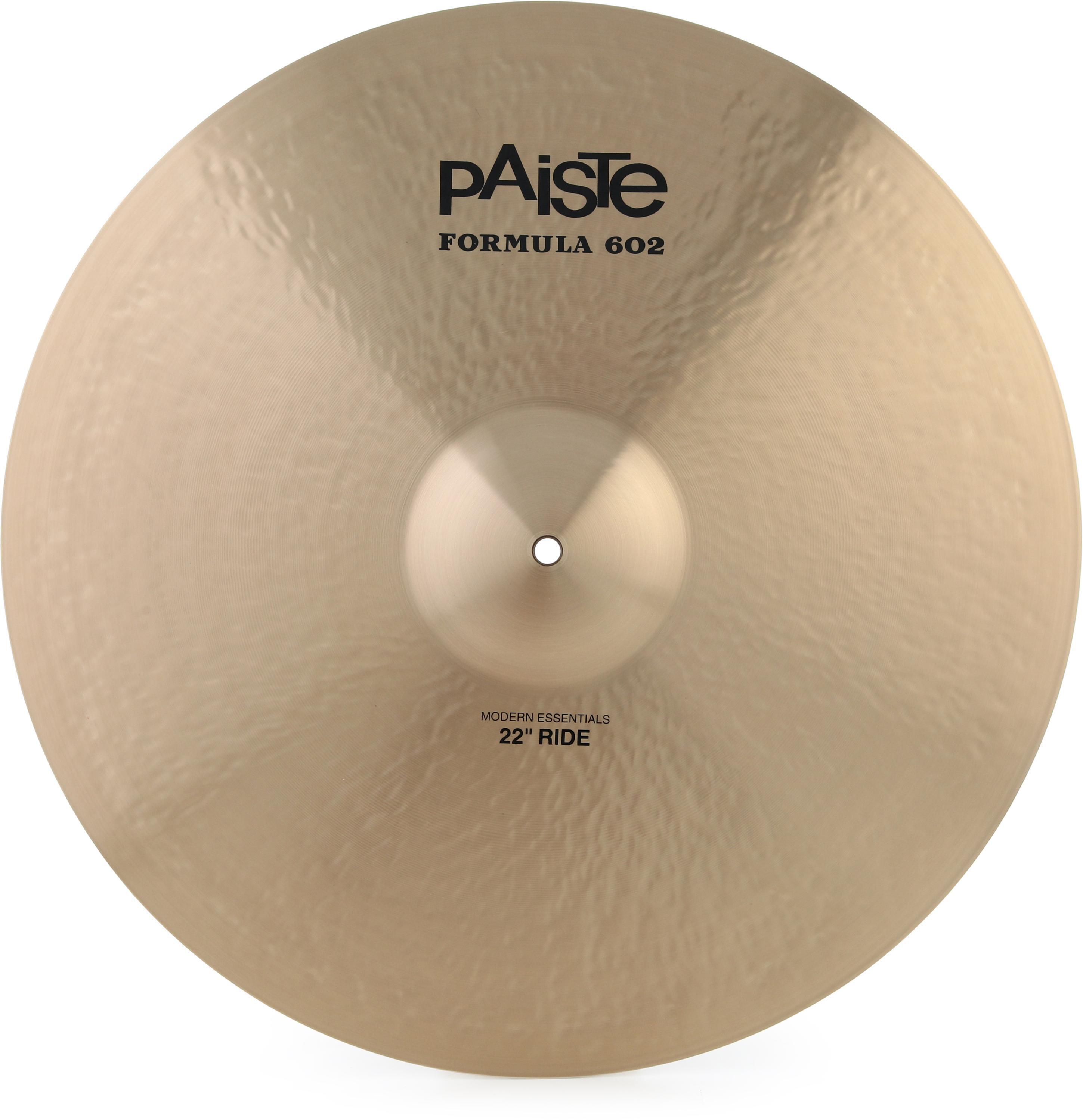 Paiste 22-inch Formula 602 Modern Essentials Ride Cymbal | Sweetwater