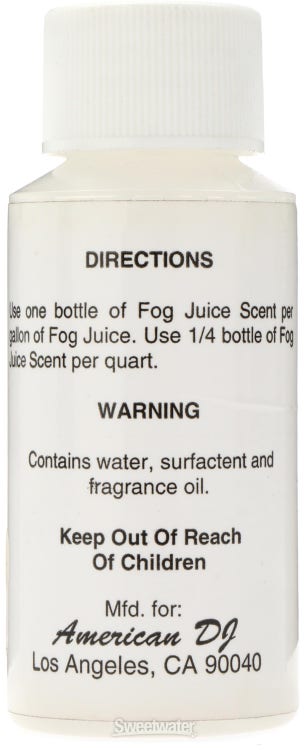 ADJ F-Scent Fog Juice Scent - Vanilla