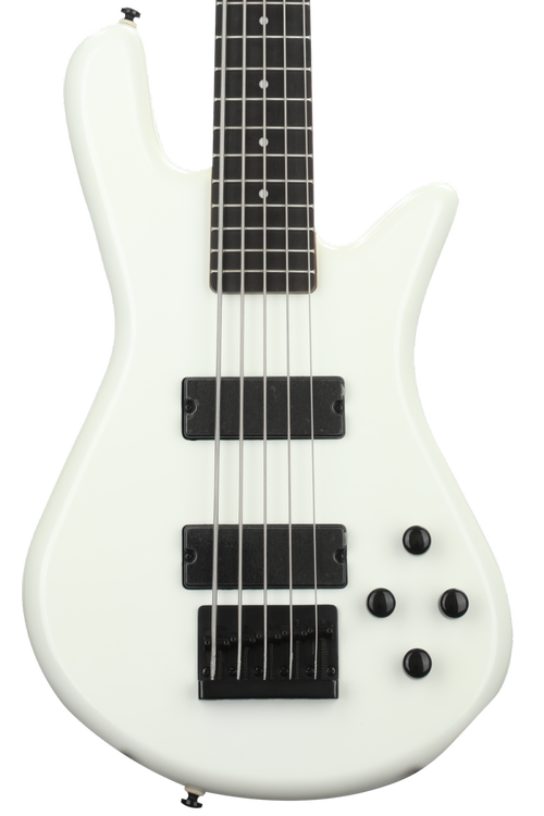 Spector Performer 5 Bass Guitar - Solid White Gloss