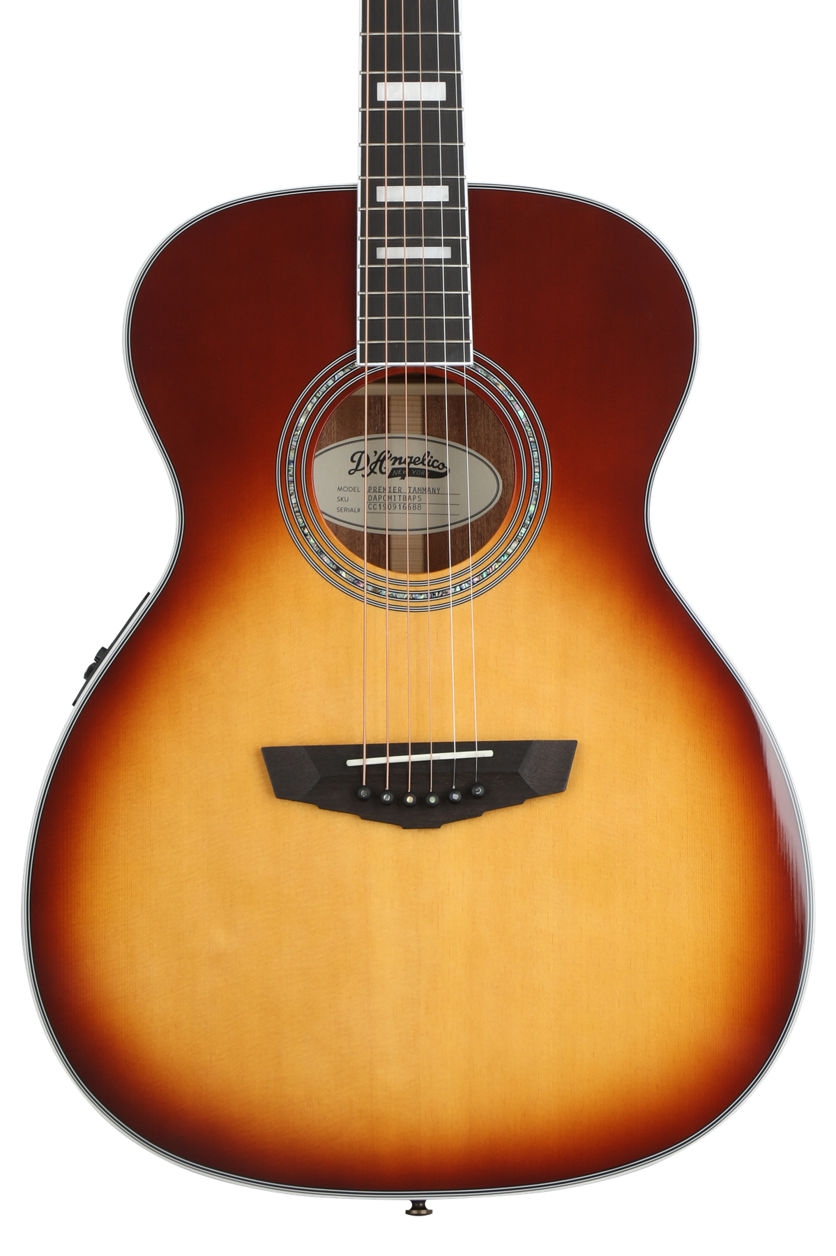 D'Angelico Premier Tammany - Iced Tea Burst