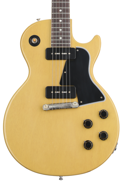 Gibson Custom 1957 Les Paul Special Single Cut Reissue Electric Guitar -  Murphy Lab Ultra Light Aged TV Yellow