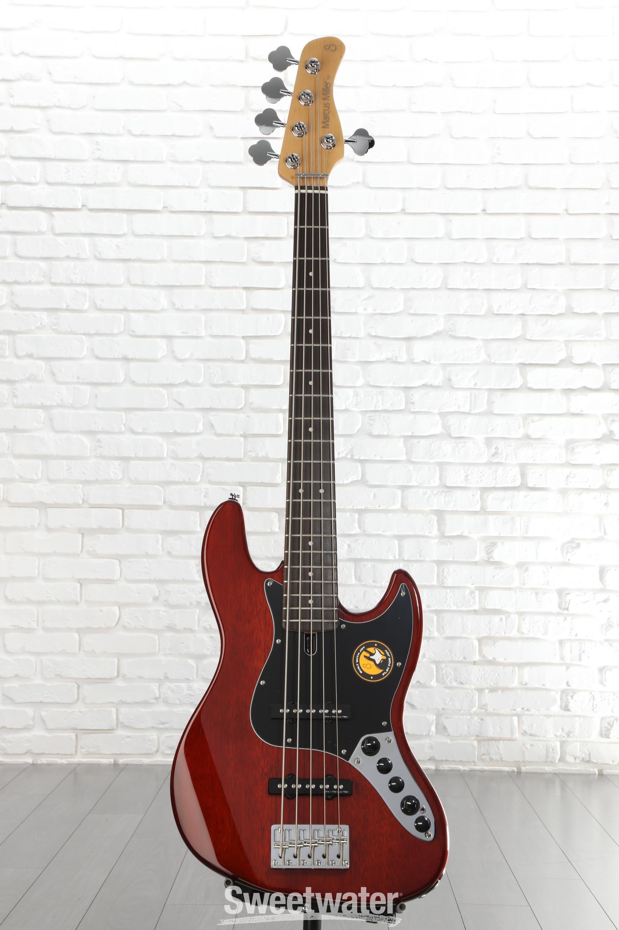 Sire V3 5弦 Sire Marcus Miller V3 5-string Bass Guitar - Black | Sweetwater
