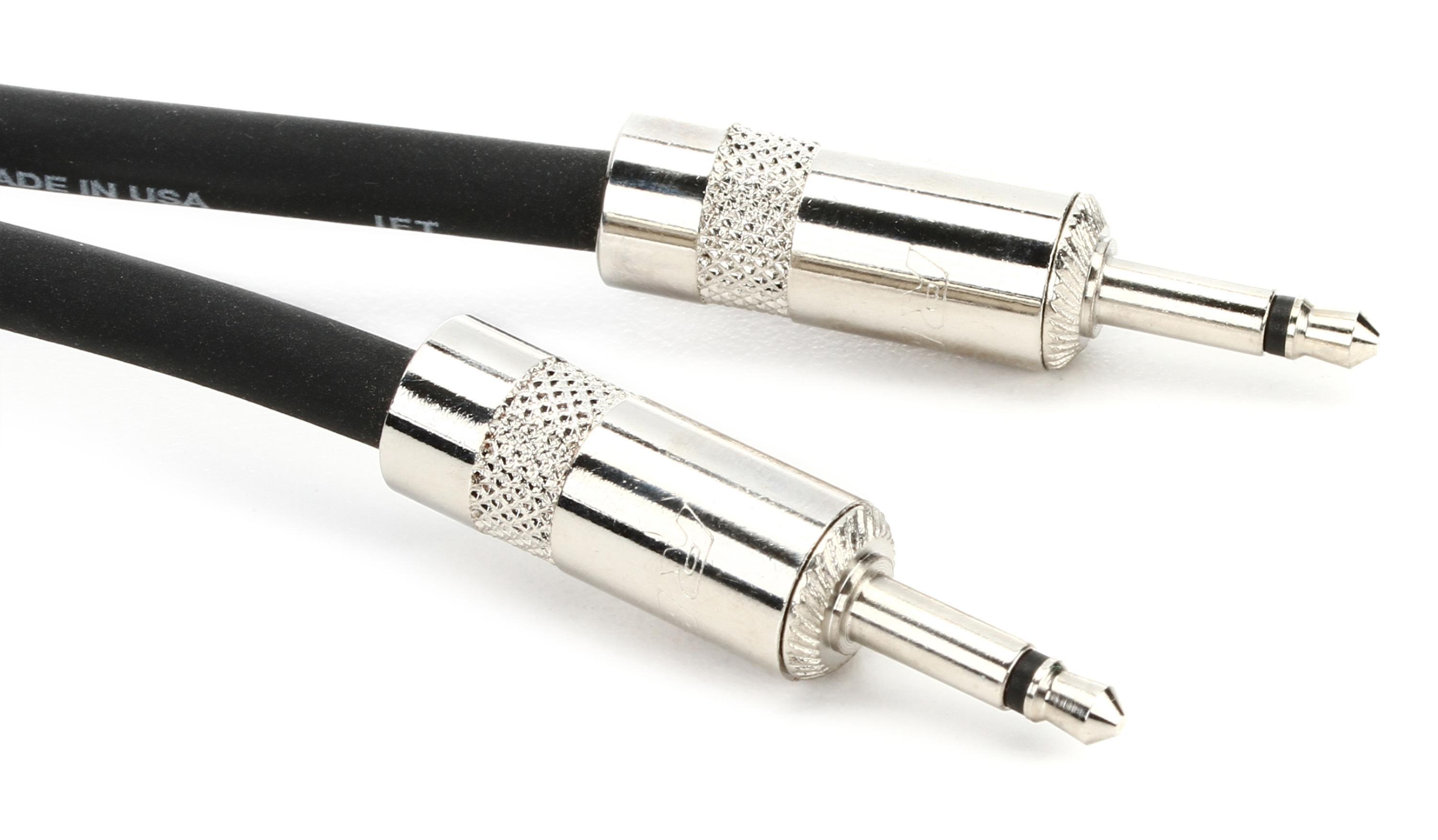 Photo of Pro Co PMM-06 Excellines 3.5mm TS Male to 3.5mm TS Male Cable - 6 inch