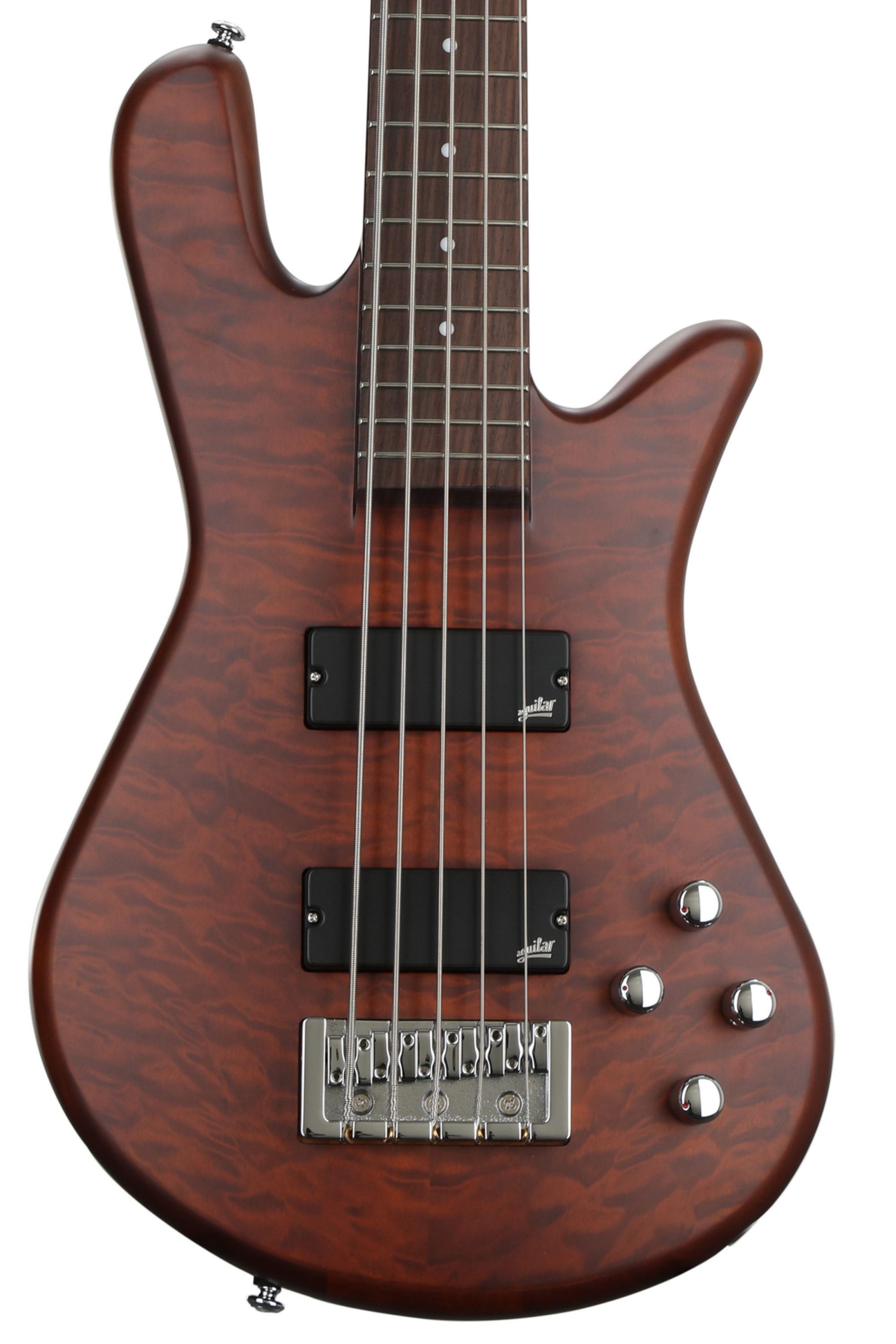 Spector legend custom スルーネック5弦 Spector Legend 5 Neck-Thru Bass Guitar - Walnut Stain Matte