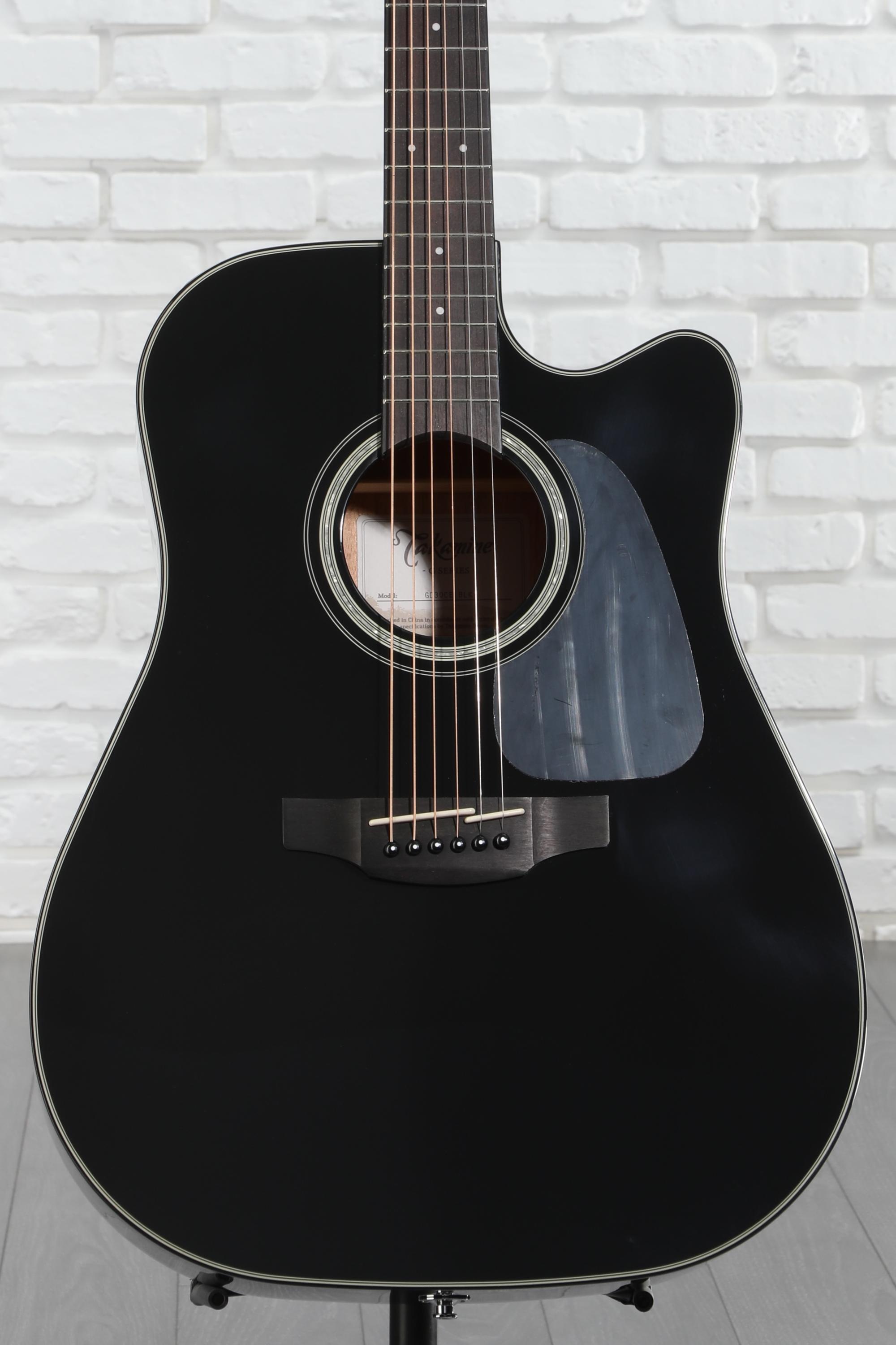 Takamine GD30CE Acoustic-Electric Guitar - Black | Sweetwater