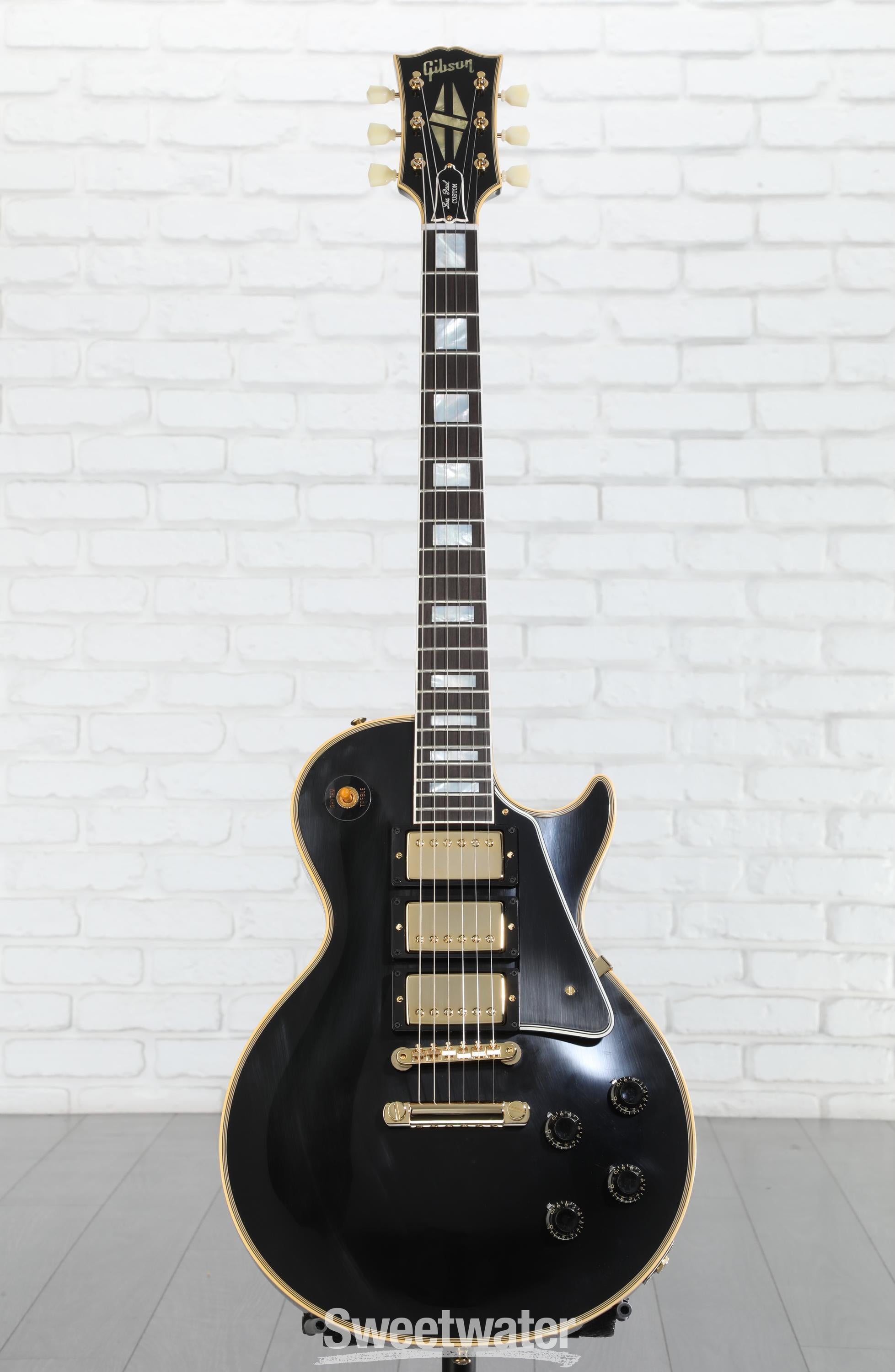 Gibson Custom 1957 Les Paul Custom Reissue Electric Guitar - Ebony