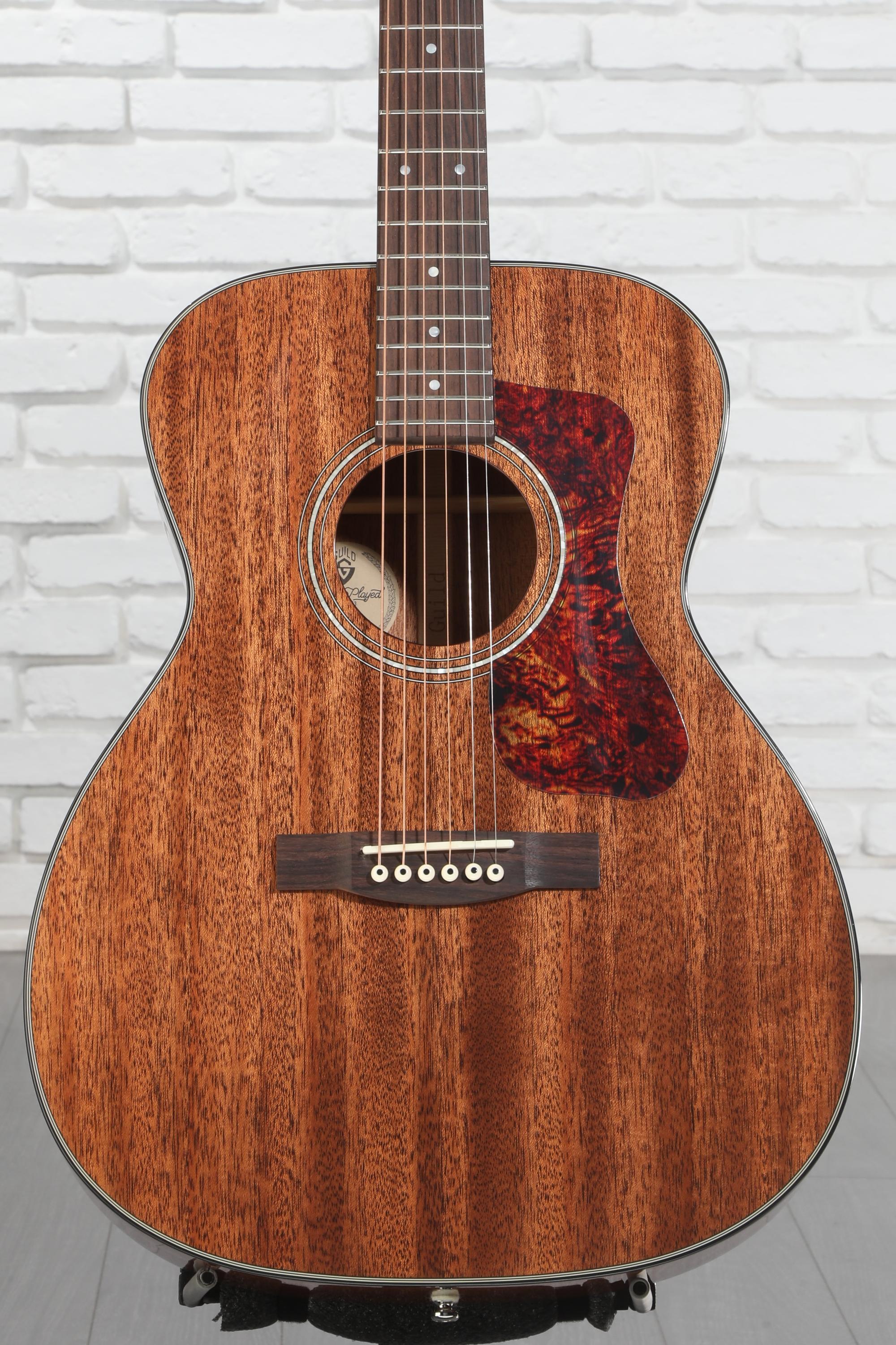 Guild OM-120, Orchestra Acoustic Guitar - Natural | Sweetwater