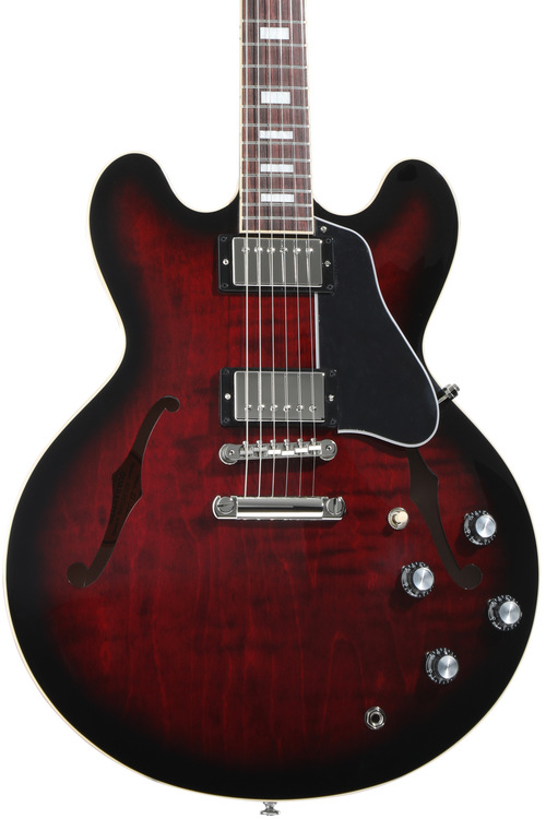 Gibson ES-335 Figured Semi-hollowbody Electric Guitar - Blood Moon Burst