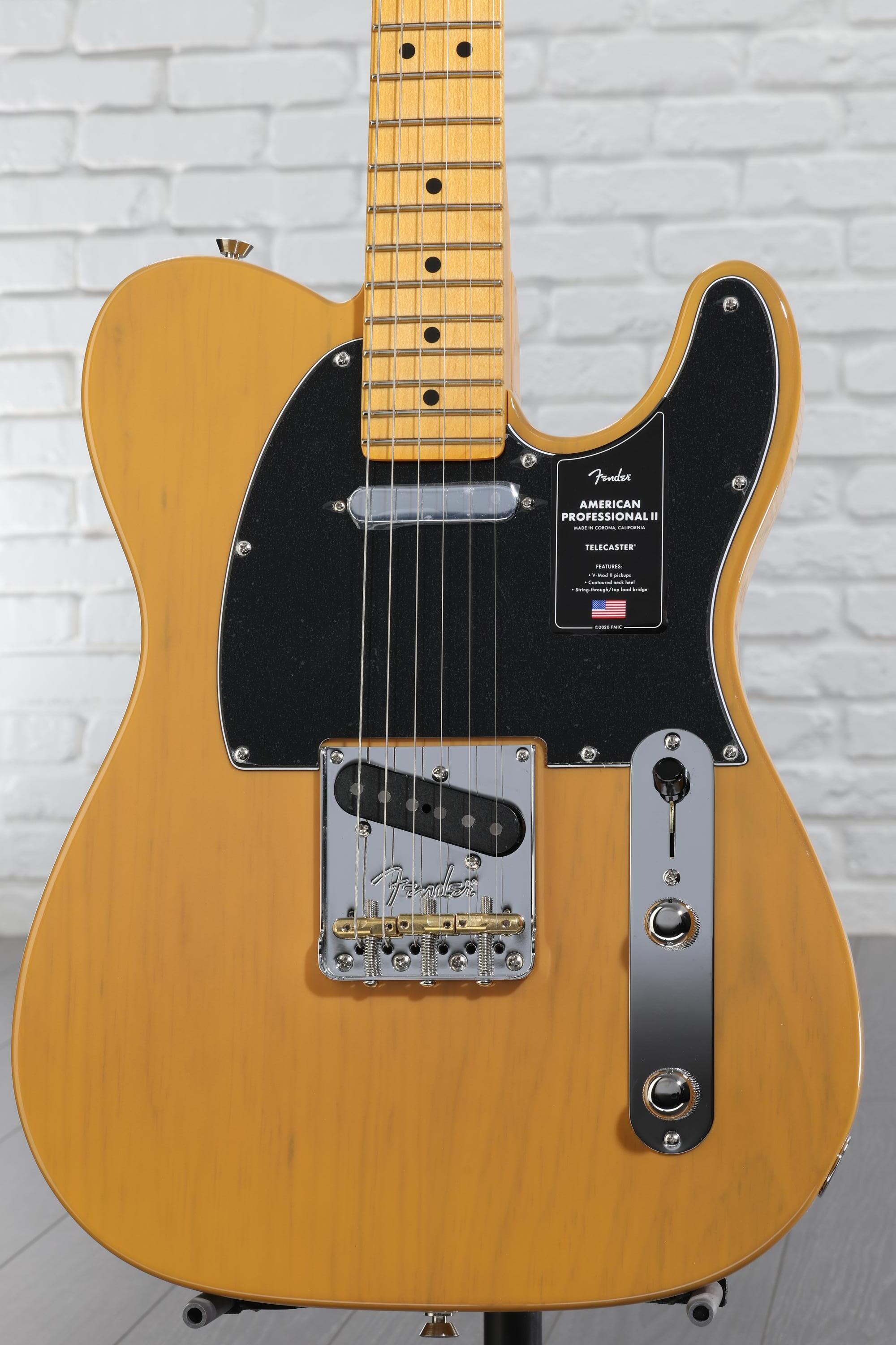 Fender Americanprofessional Ⅱ telecaster Fender American Professional II Telecaster - Butterscotch