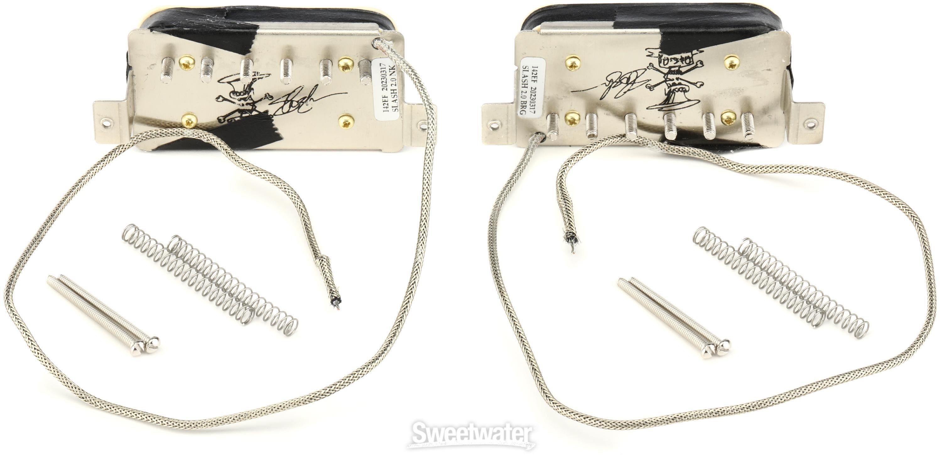 Seymour Duncan Slash 2.0 Humbucker Pickup Set - Zebra | Sweetwater