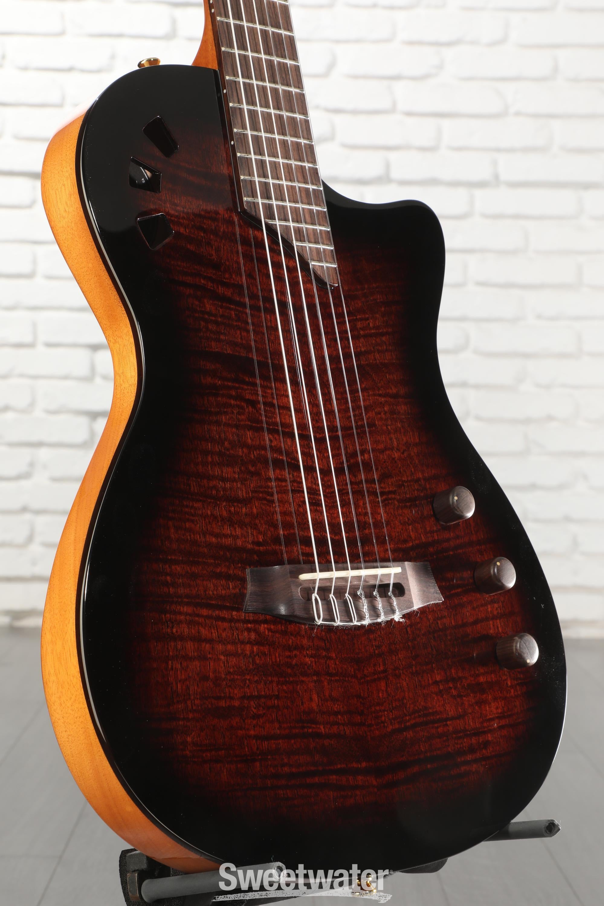 Photo of Cordoba Stage Nylon-string Acoustic-electric Guitar - Edgeburst