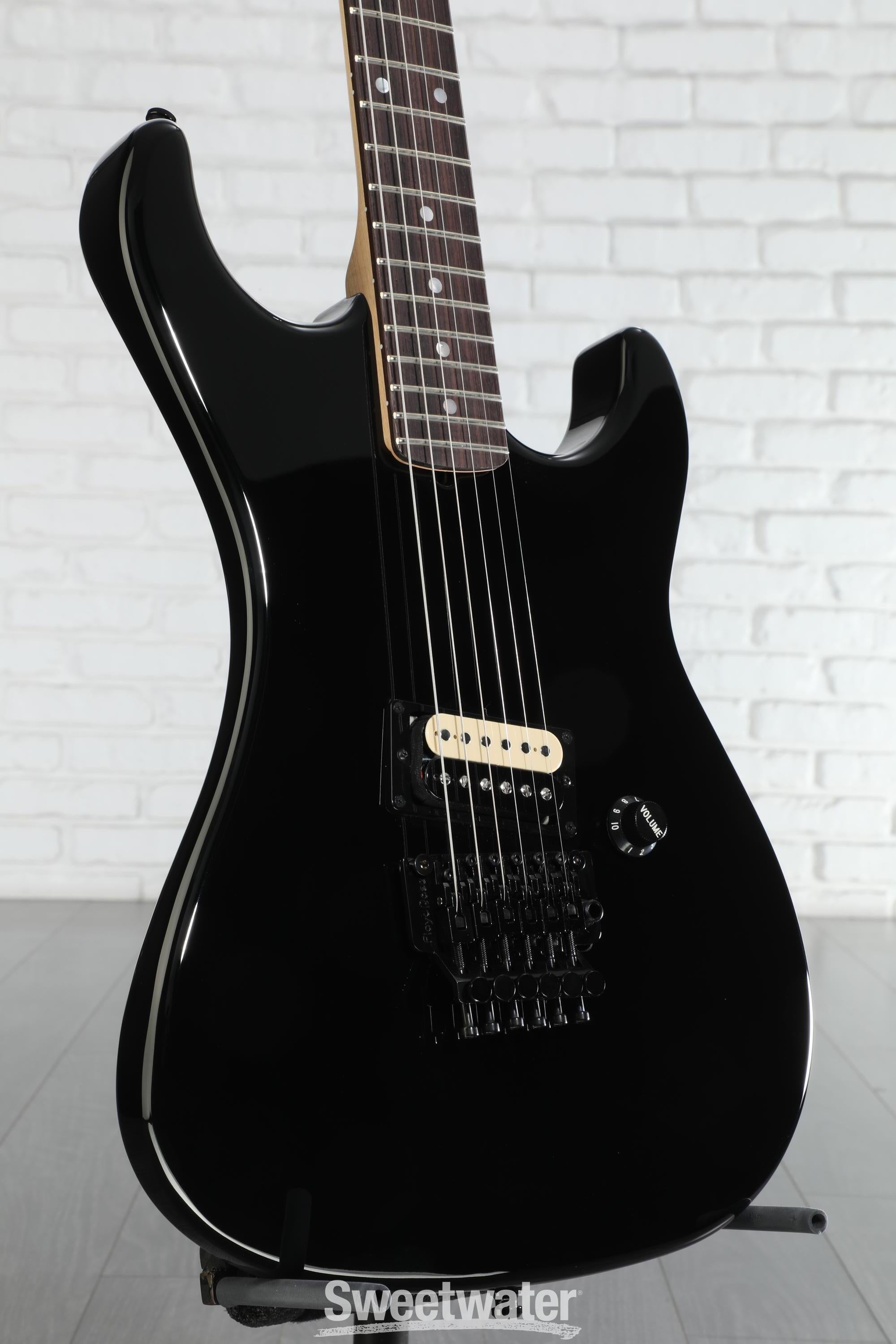 Kramer 1983 Baretta Reissue Electric Guitar - Ebony | Sweetwater