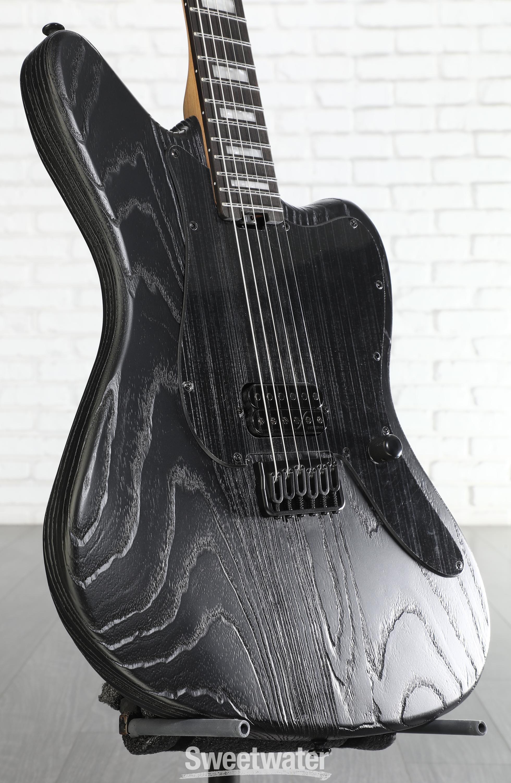 ESP LTD XJ-1 HT Electric Guitar - Black Blast | Sweetwater