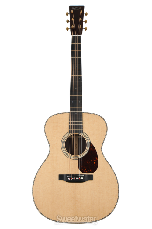 Martin OM-28 Modern Deluxe Acoustic Guitar - Natural | Sweetwater
