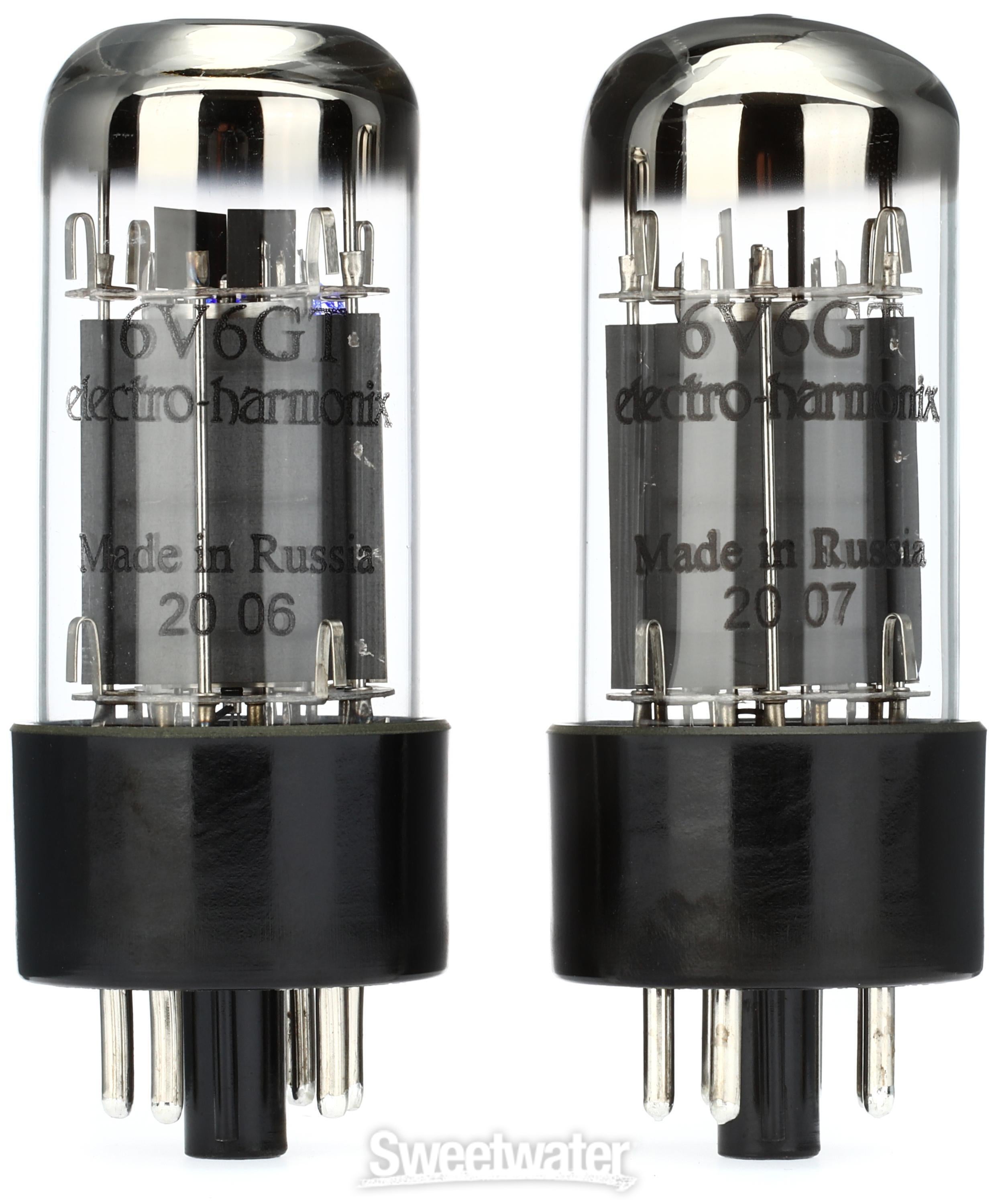 Electro-Harmonix 6V6EH Power Tubes - Matched Duet | Sweetwater
