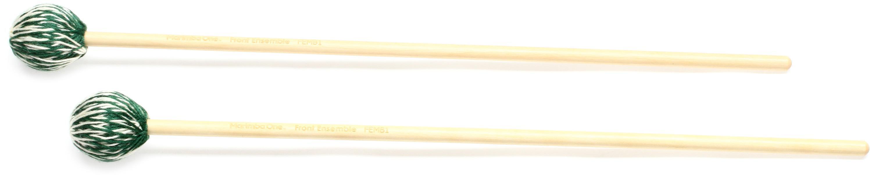 Marimba One FEMB1 Front Ensemble Birch Marimba Mallets - Very Hard