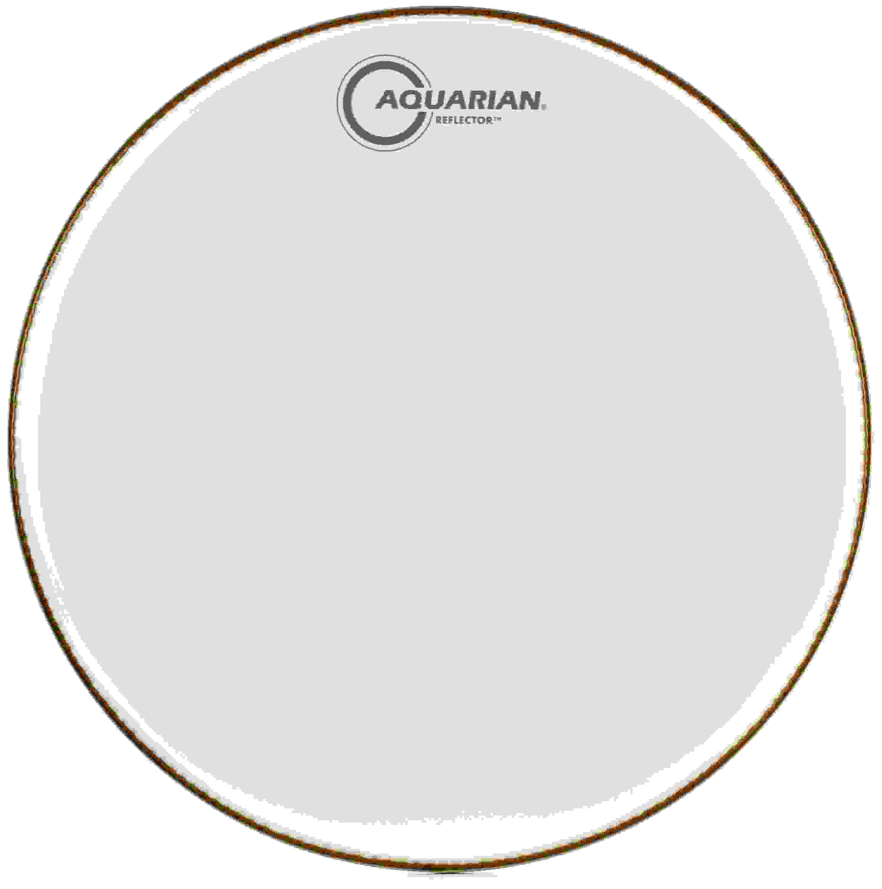 Aquarian Reflector Ice White Super Kick Bass Drumhead - 22 inch