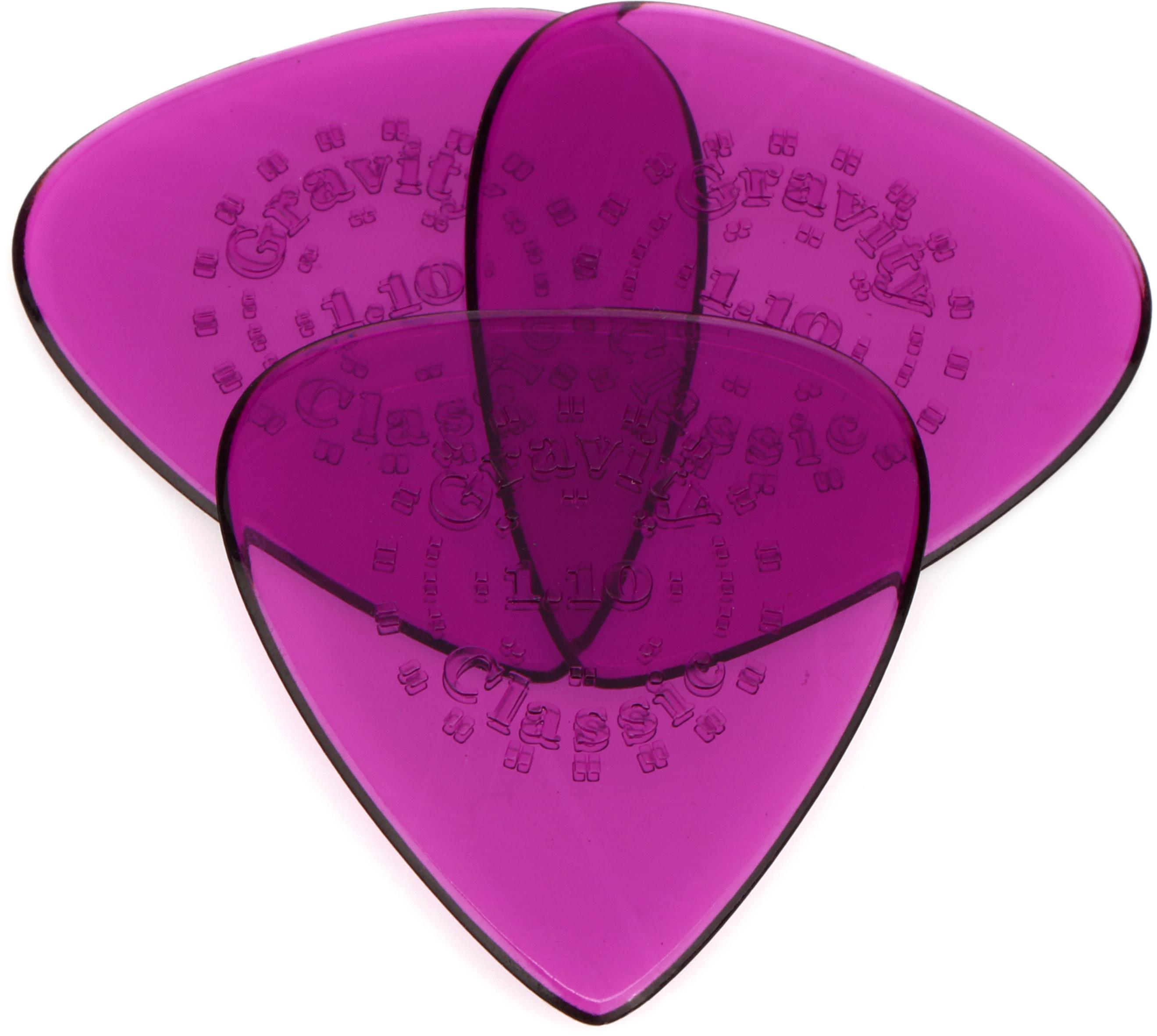 Gravity Picks Classic 3-pack - Standard, 1.10mm | Sweetwater
