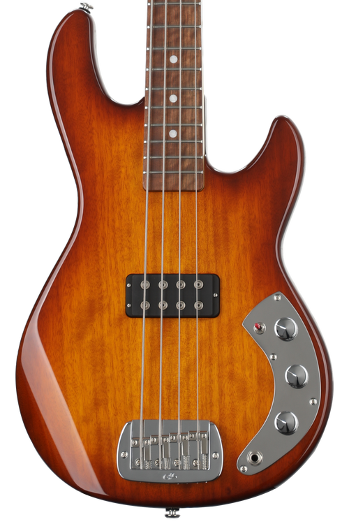 G&L CLF Research L-1000 Bass Guitar - Old School Tobacco Sunburst