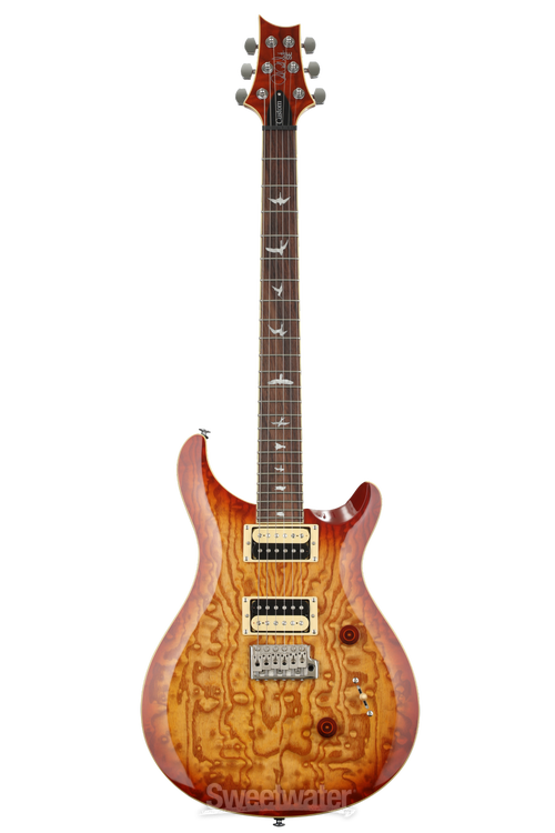 PRS SE Custom 24 Exotic Burled Ash - Vintage Sunburst | Sweetwater