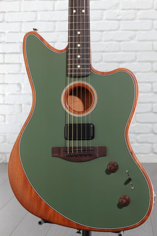 Fender Player Acoustasonic Jazzmaster review | MusicRadar Fender Acoustasonic Player Jazzmaster