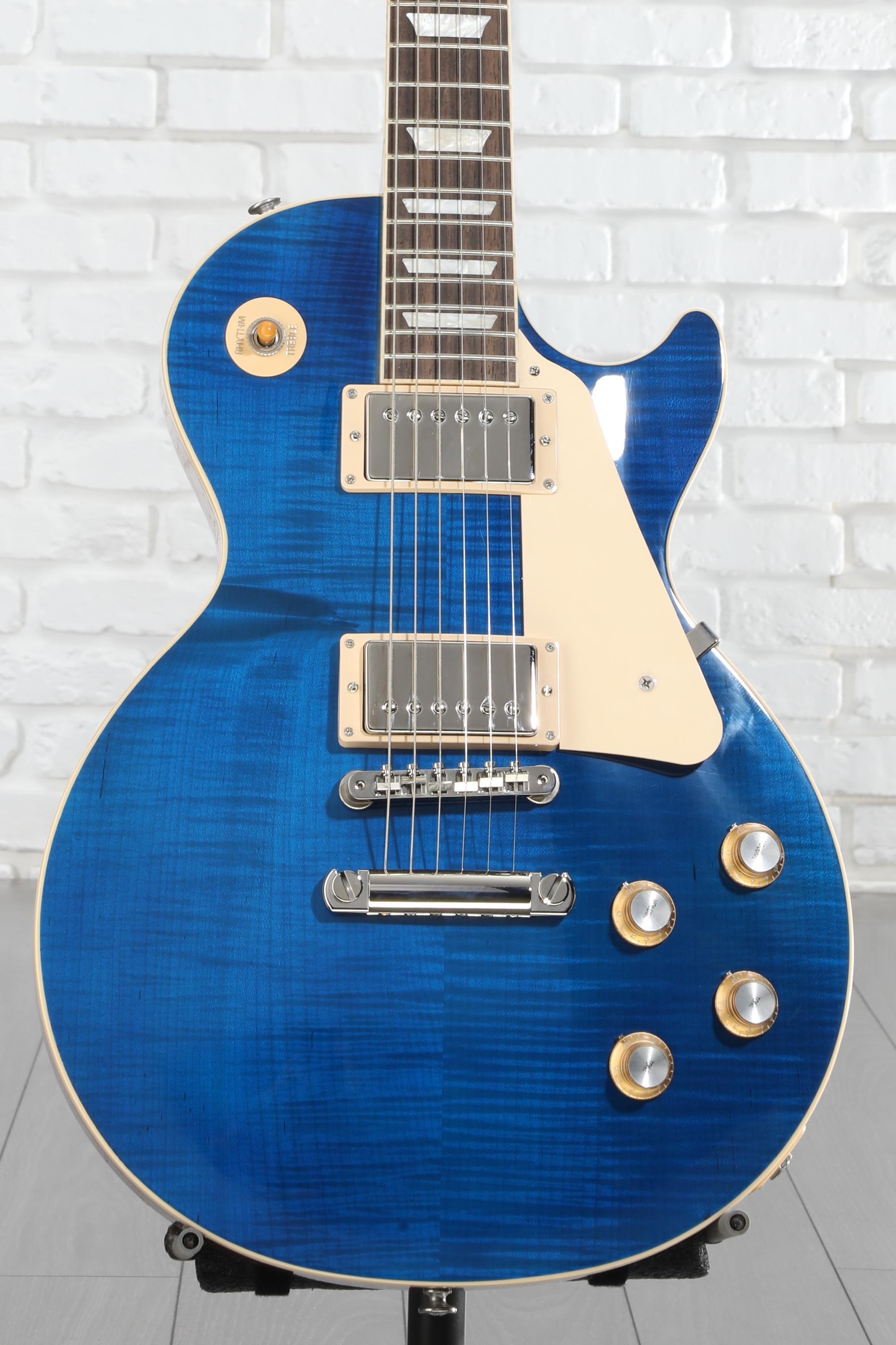 Gibson Les Paul Standard '60s AAA Top Electric Guitar - Viper Blue