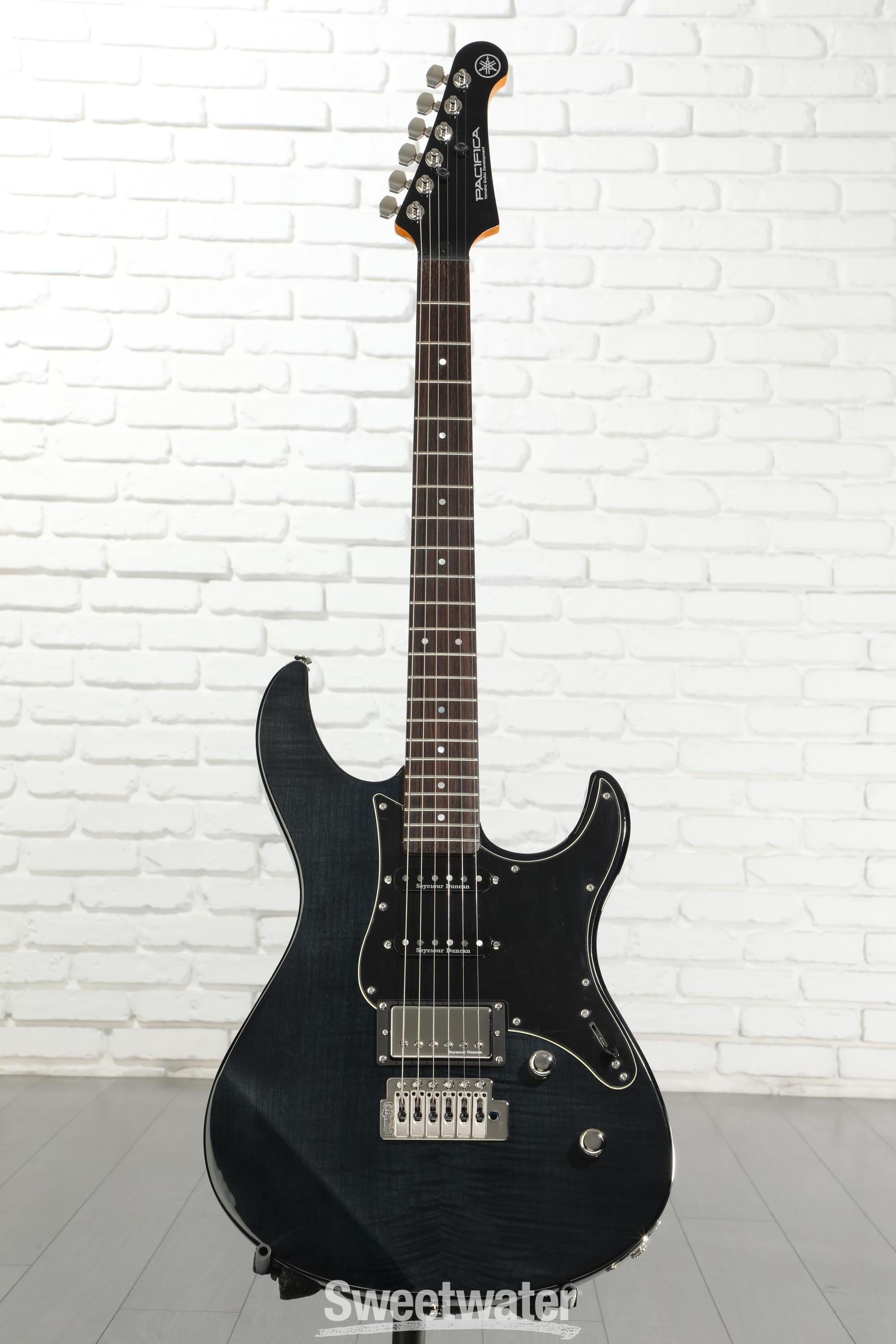 Yamaha PAC612VIIFM Pacifica Electric Guitar - Translucent Black