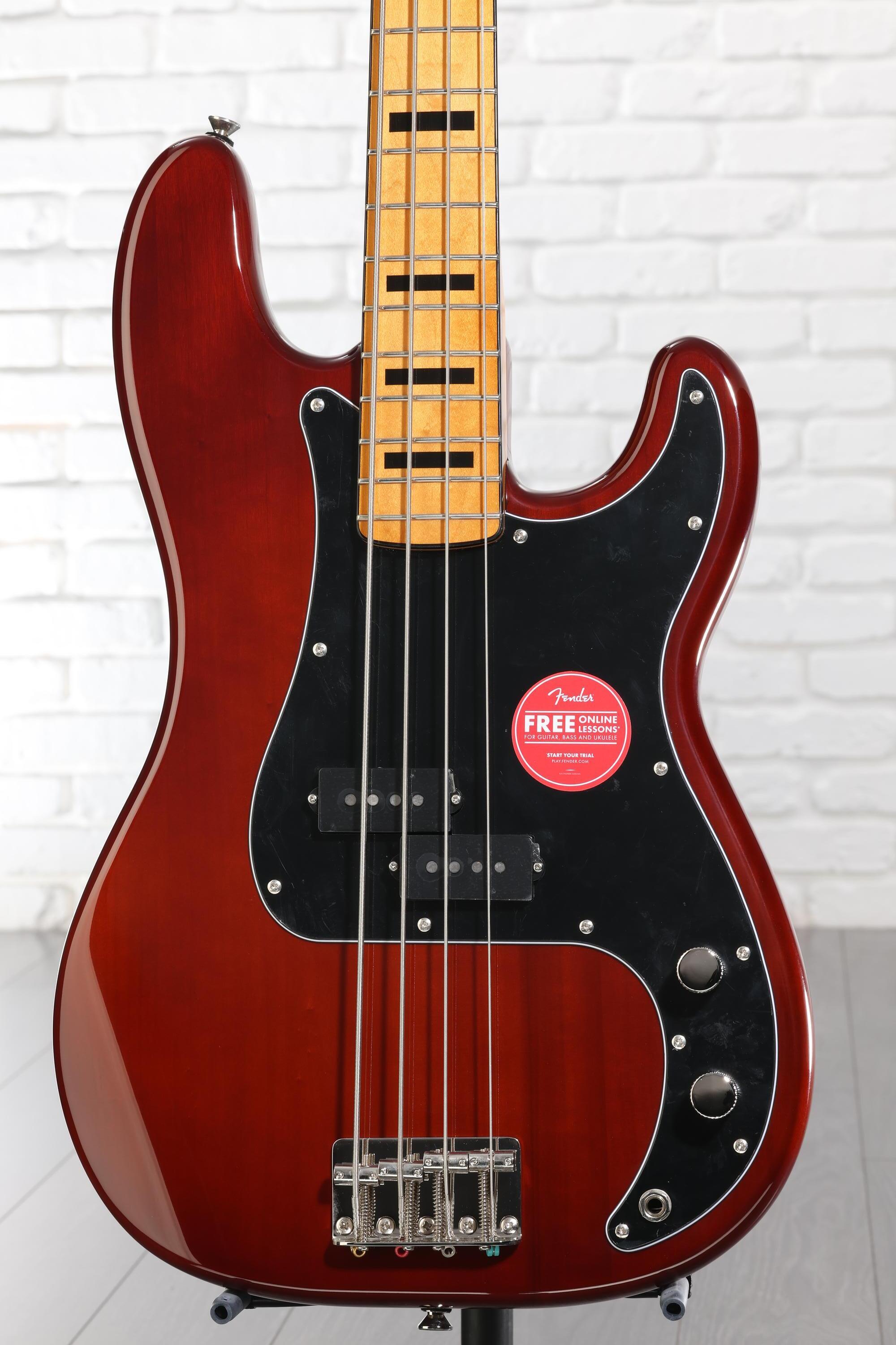 Squier Classic Vibe '70s Precision Bass - Walnut Reviews | Sweetwater