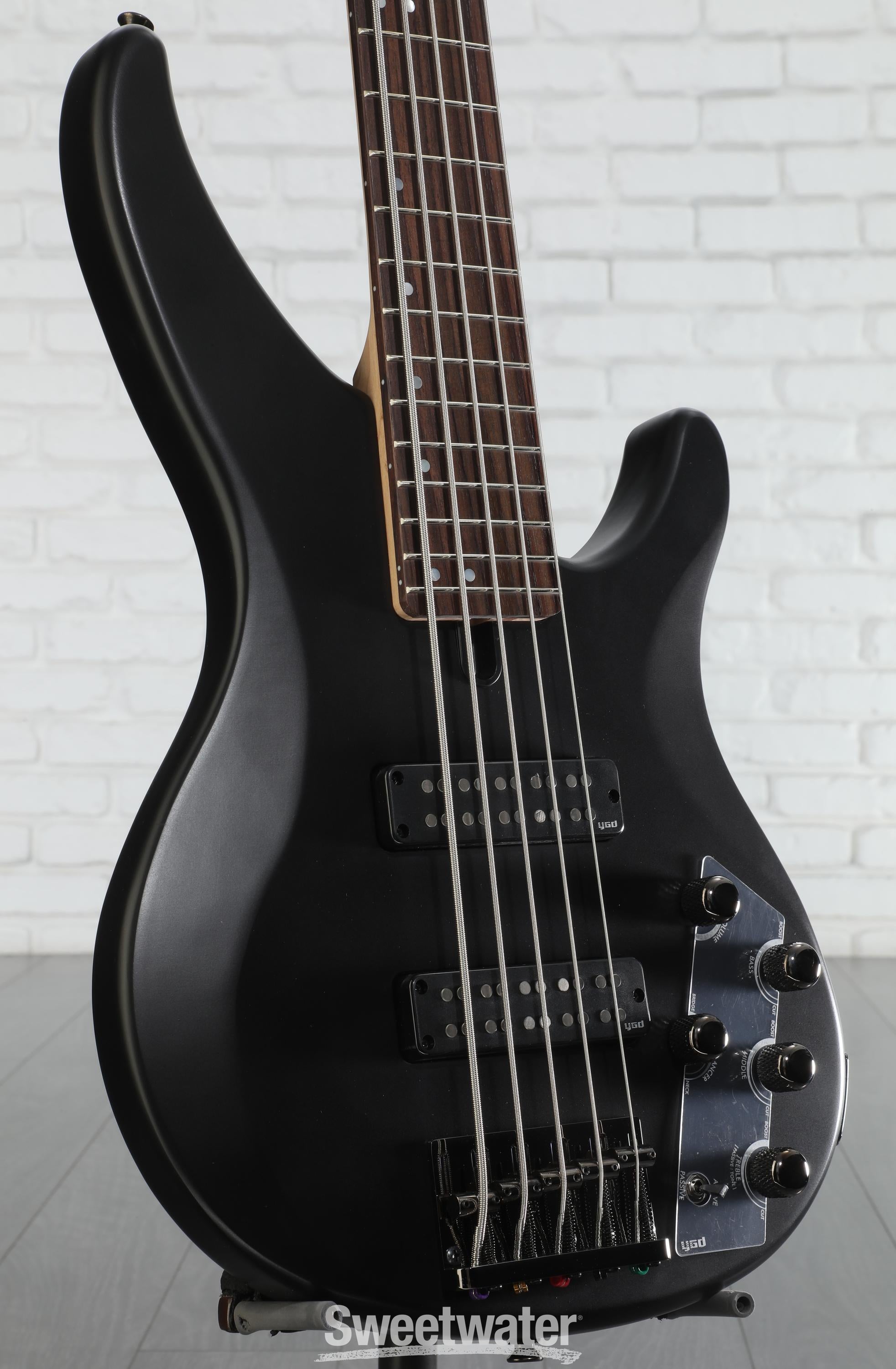 Yamaha TRBX505 5-string Bass Guitar - Translucent Black