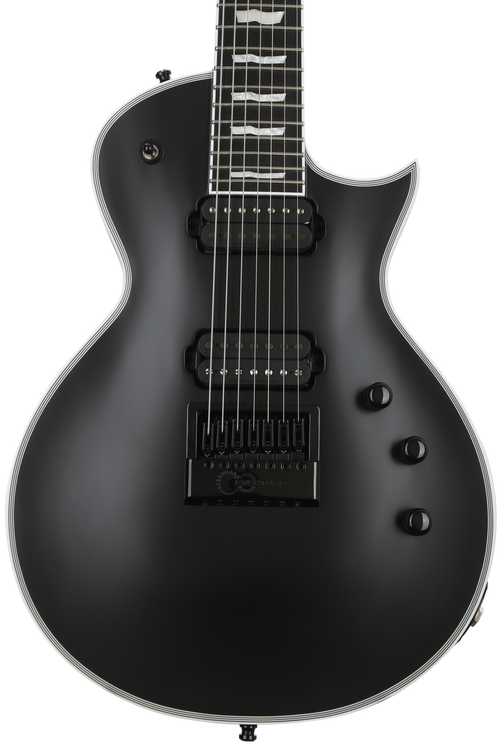 ギター ESP SIGNATUERE SERIES E-2 EV-7 ESP E-II Eclipse-7 Evertune - Black Satin | Sweetwater