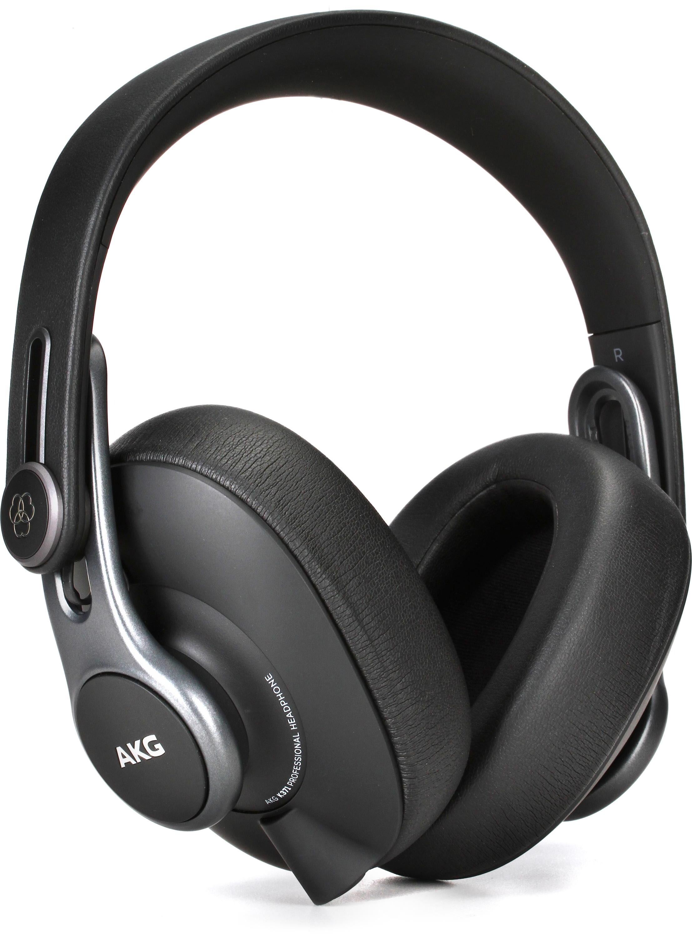AKG K371 Over-Ear Oval Closed-Back Studio Headphones K371 B&H