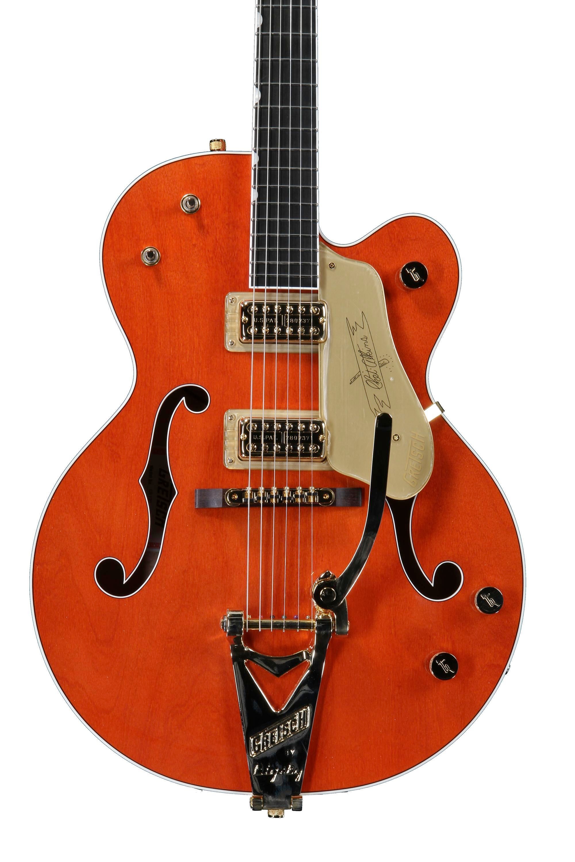 Gretsch G6120 Chet Atkins Hollow Body - Orange Stain