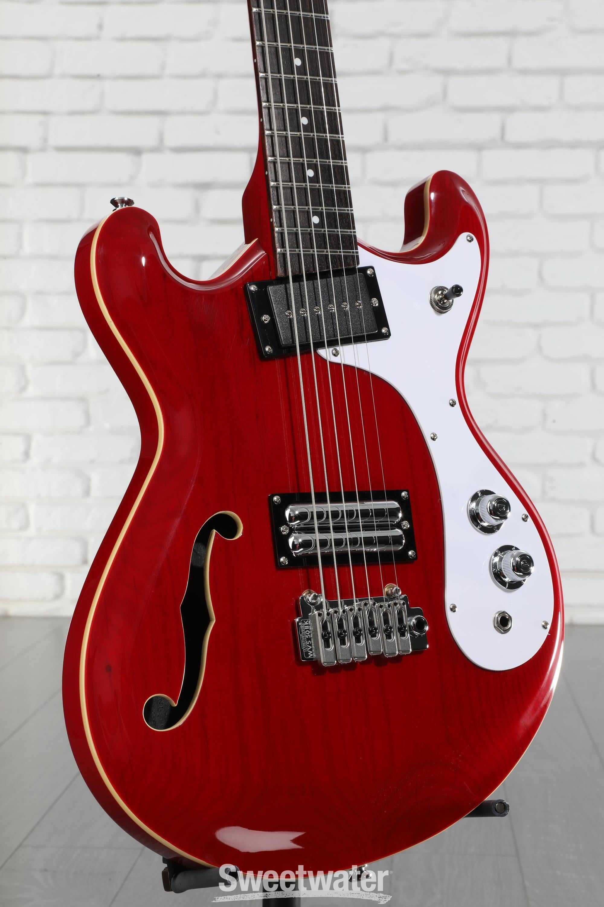 ギター DANELECTRO THE 66 Tranceparent Red Danelectro The 66