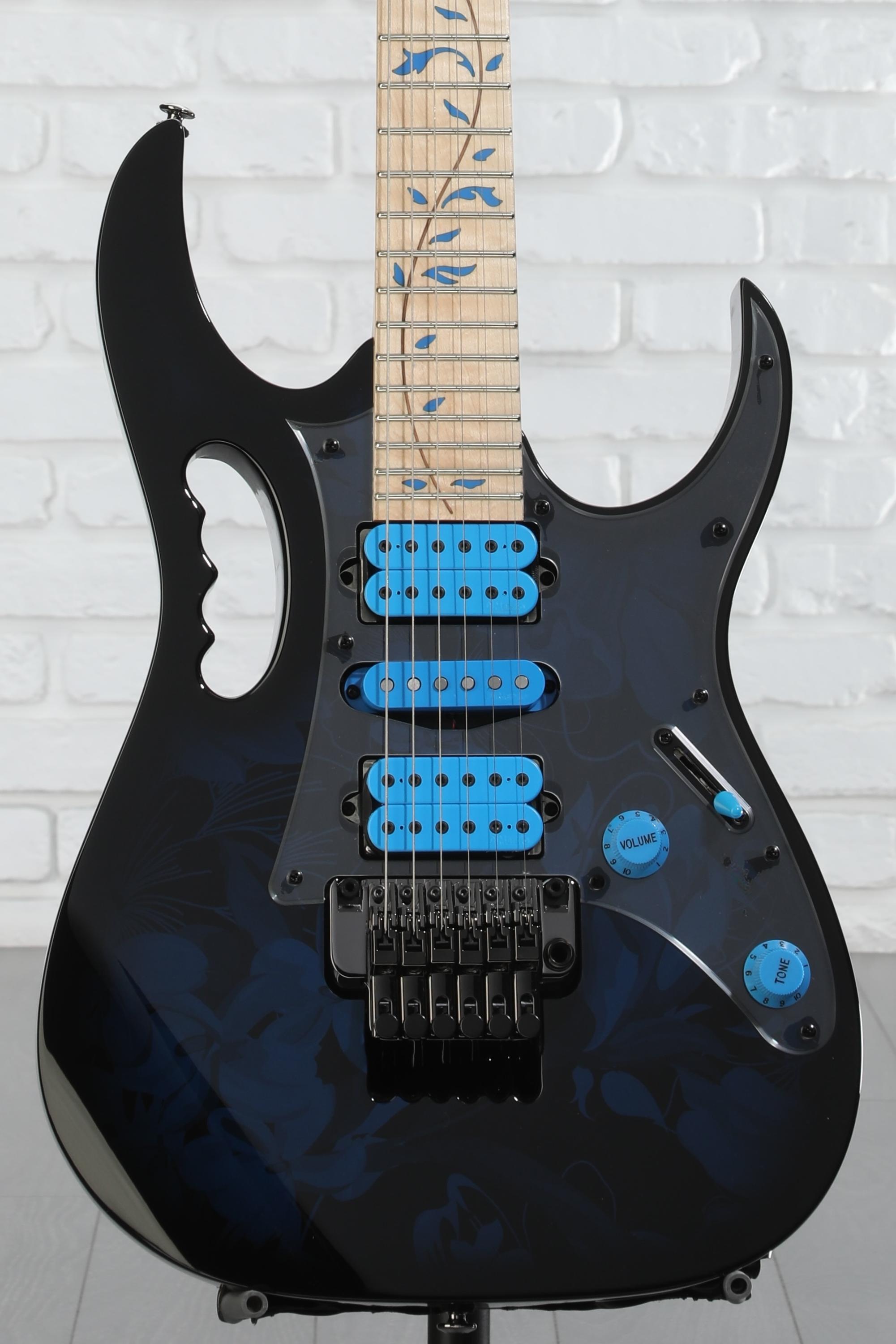 Ibanez Steve Vai Signature JEM77 - Blue Floral Pattern