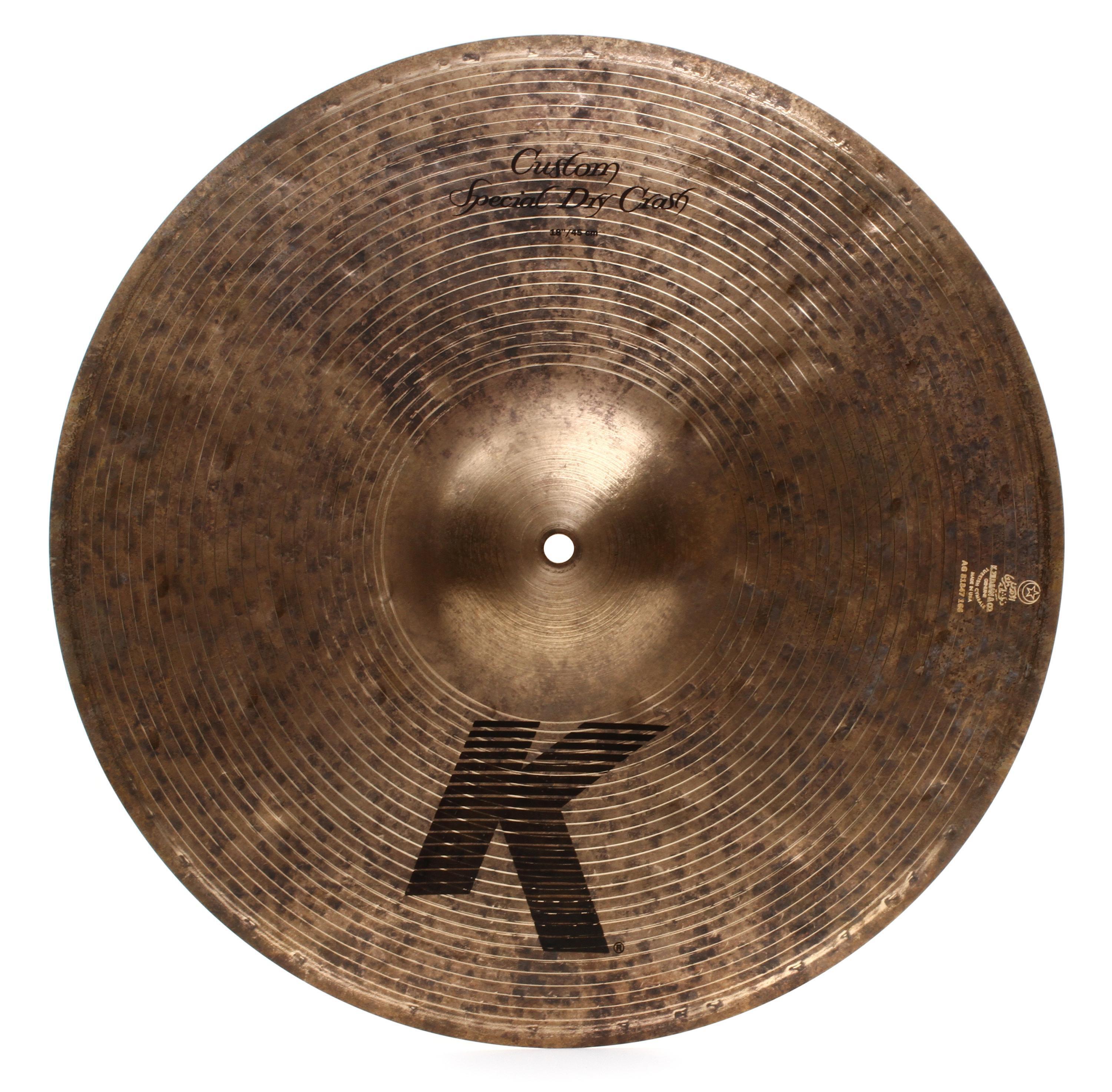 Zildjian 18 inch K Custom Special Dry Crash Cymbal