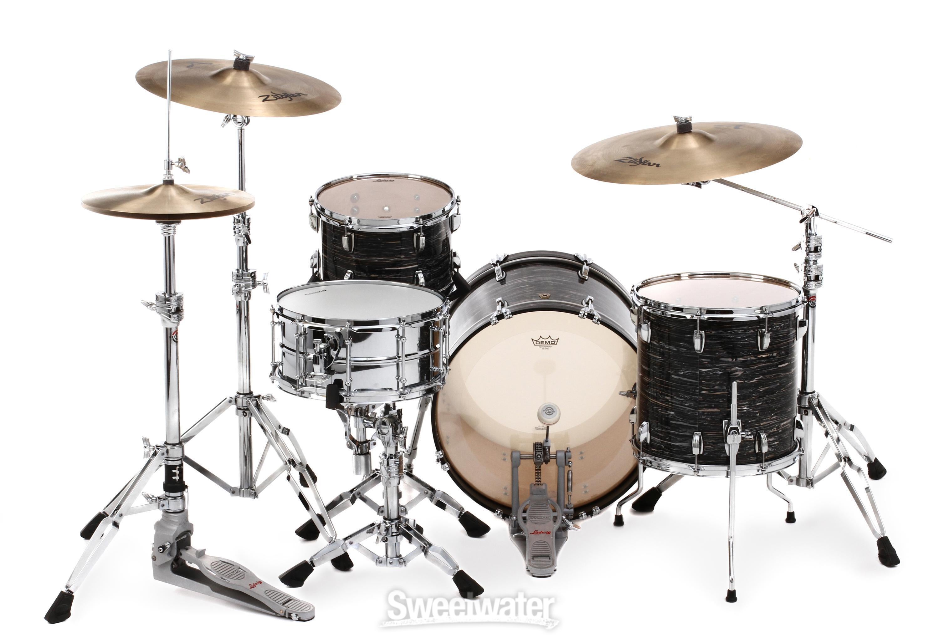 Ludwig Classic Maple Downbeat 3-piece Shell Pack - Vintage
