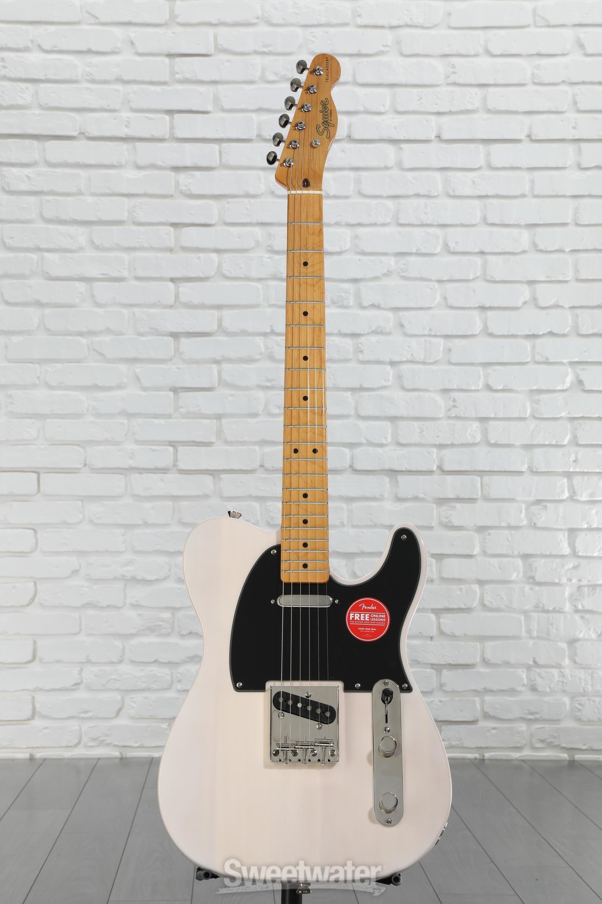Squier Telecaster ホワイト Classic Vibe 50s Squier Classic Vibe '50s Telecaster - White Blonde