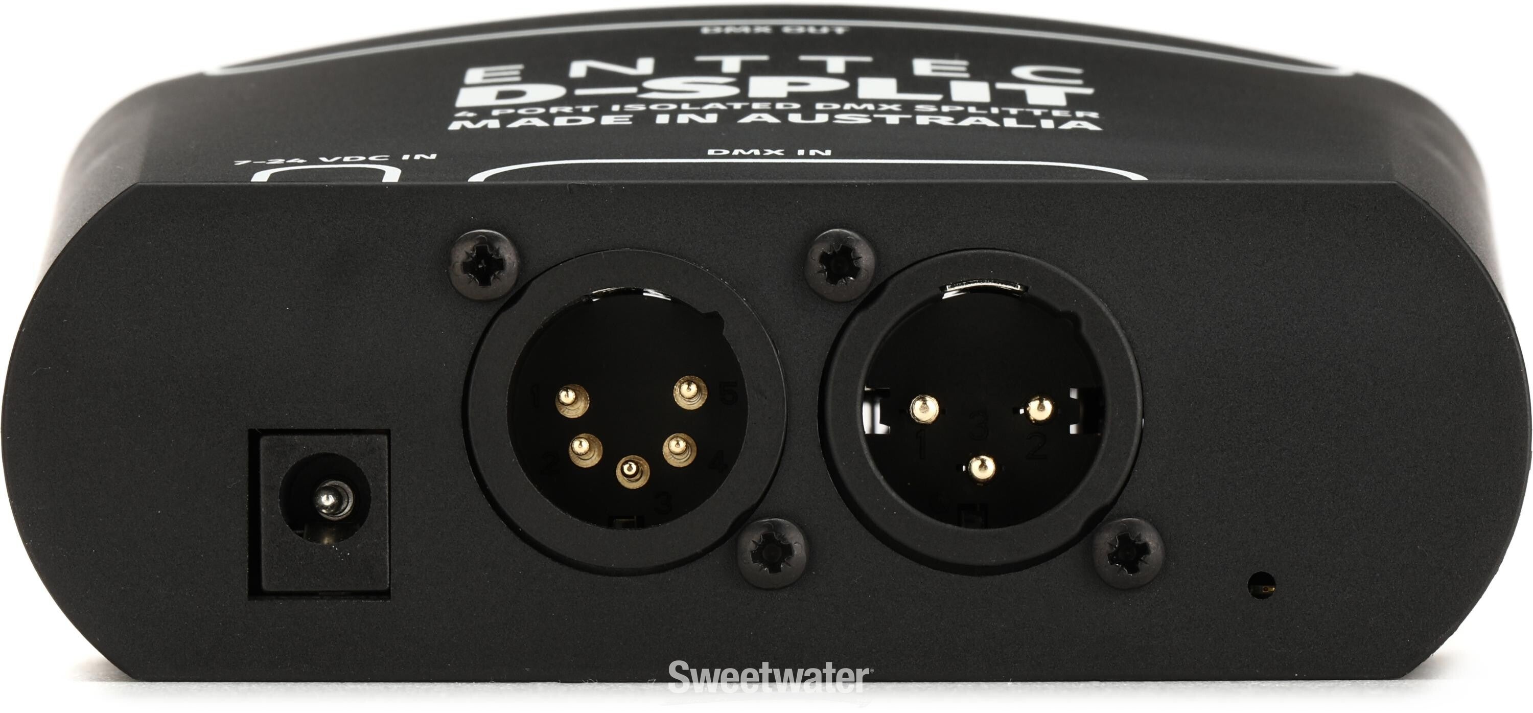 ENTTEC D-SPLIT 512-Ch DMX 3-pin Splitter/Isolator